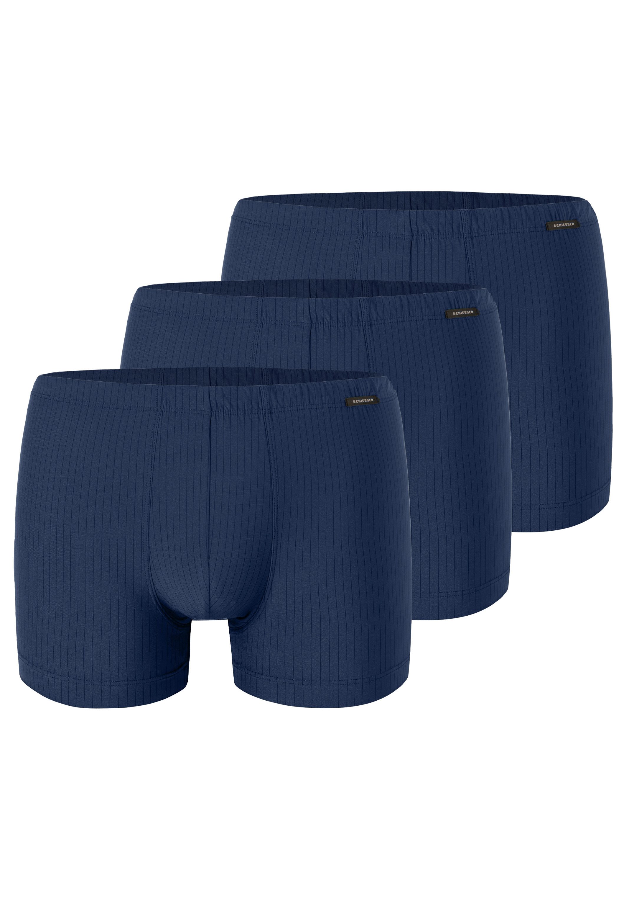 Schiesser Retro Boxer 3er Pack Pure Micro (Spar-Set, 3-St) Retro Short / Pa günstig online kaufen