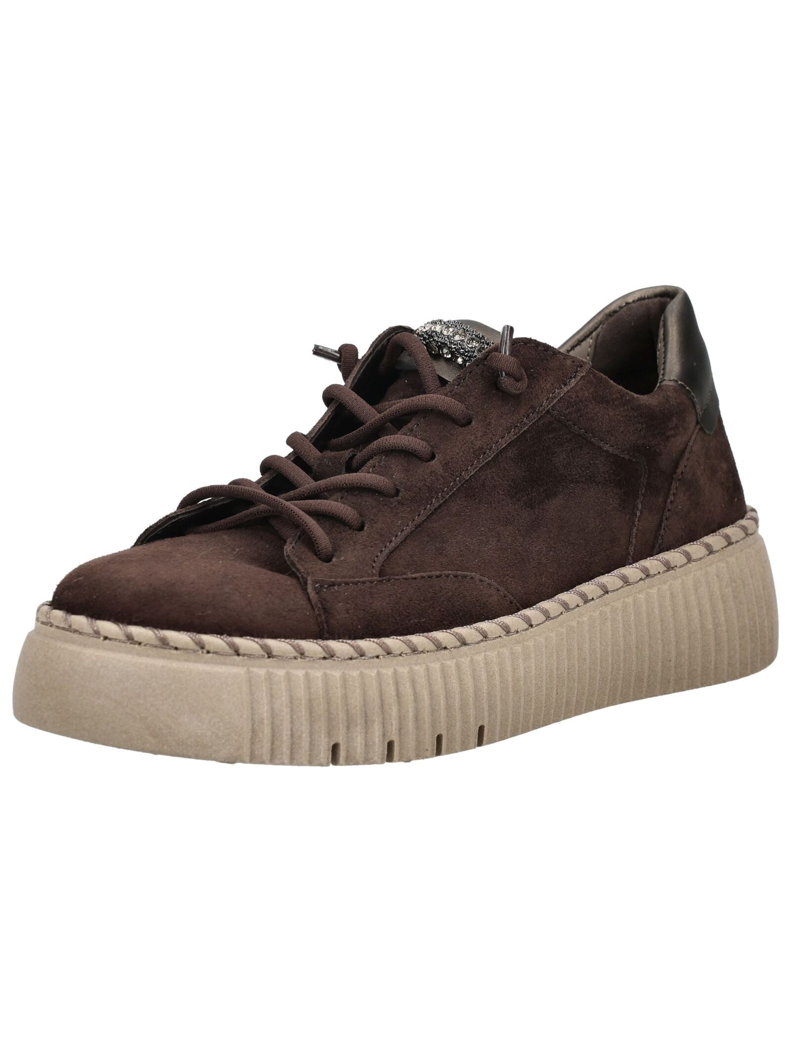 Gabor Sneaker Veloursleder Plateausneaker