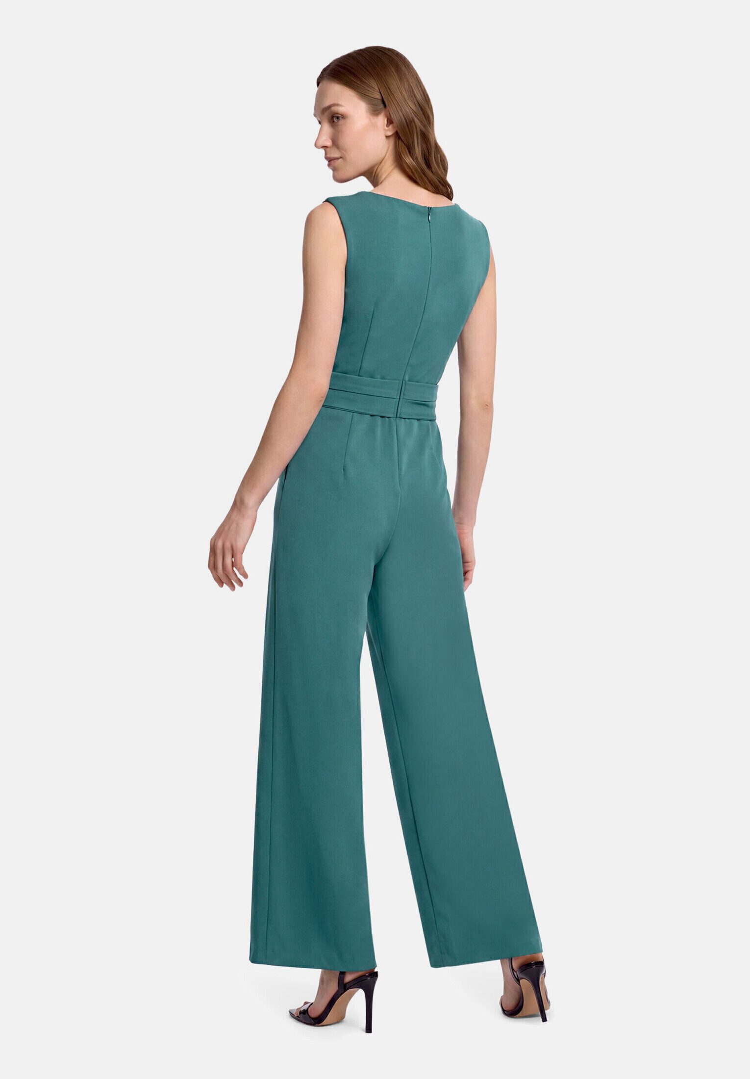 Vera Mont Overall Damen mit weitem Bein (1-tlg) Bunddetail