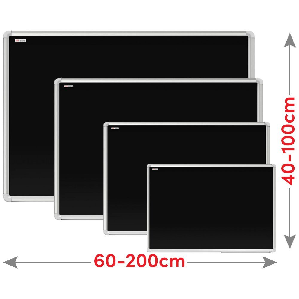Wandtafel ALLboards Kreidetafel Magnetisch mit Alurahmen Premium EXPO