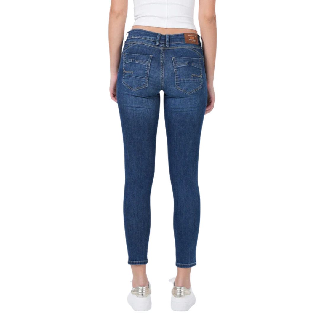 Miracle of Denim Skinny-fit-Jeans Suzy Miny Blue