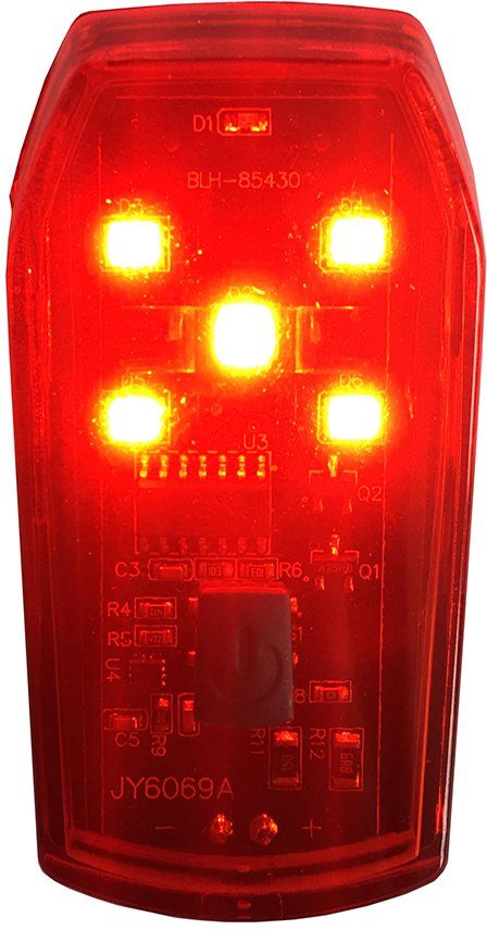 Prophete Fahrradbeleuchtung LED-Batterierücklicht, Bremslicht – Bild 3 von 5