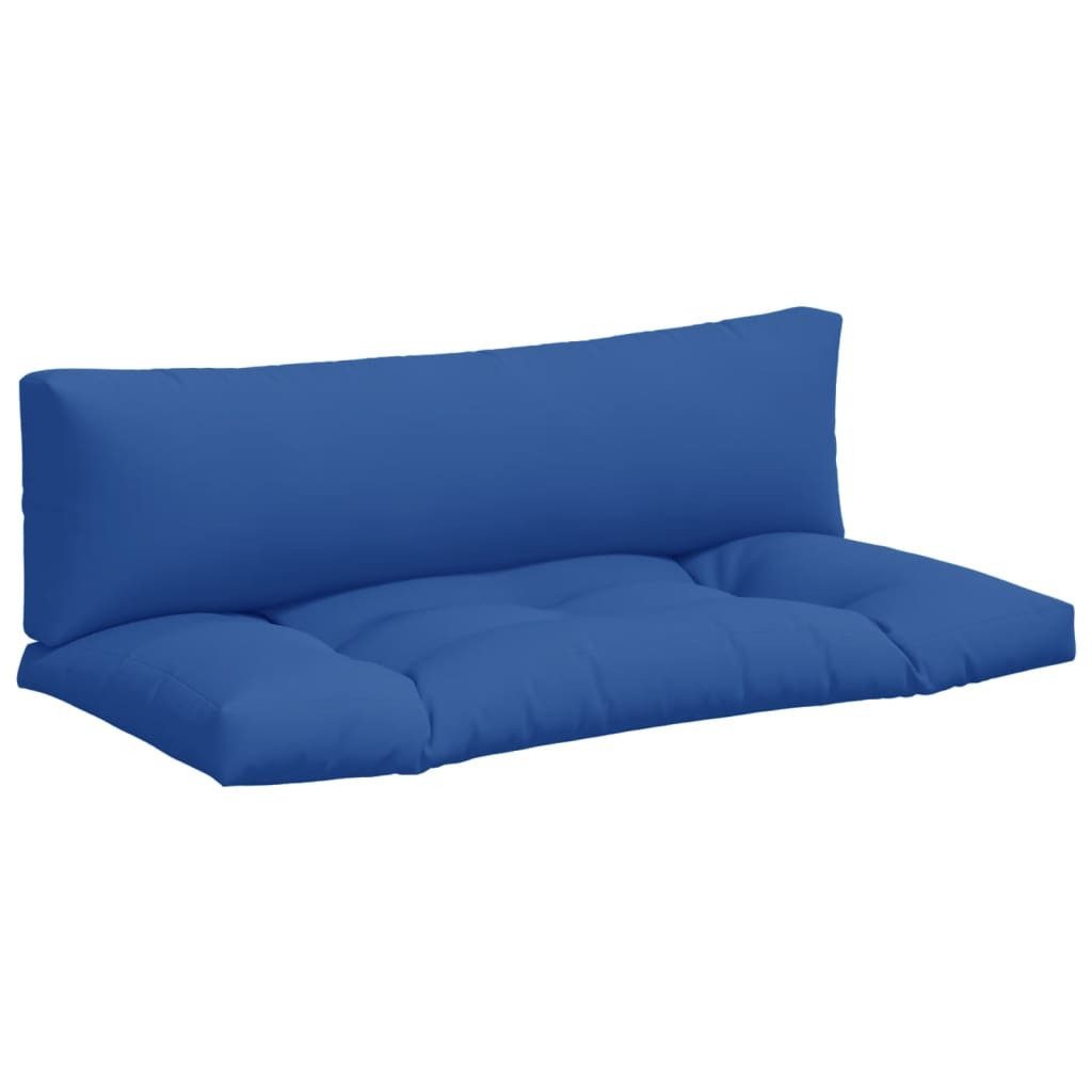 vidaXL Sitzauflage Palettenkissen 2 Stk. Blau günstig online kaufen