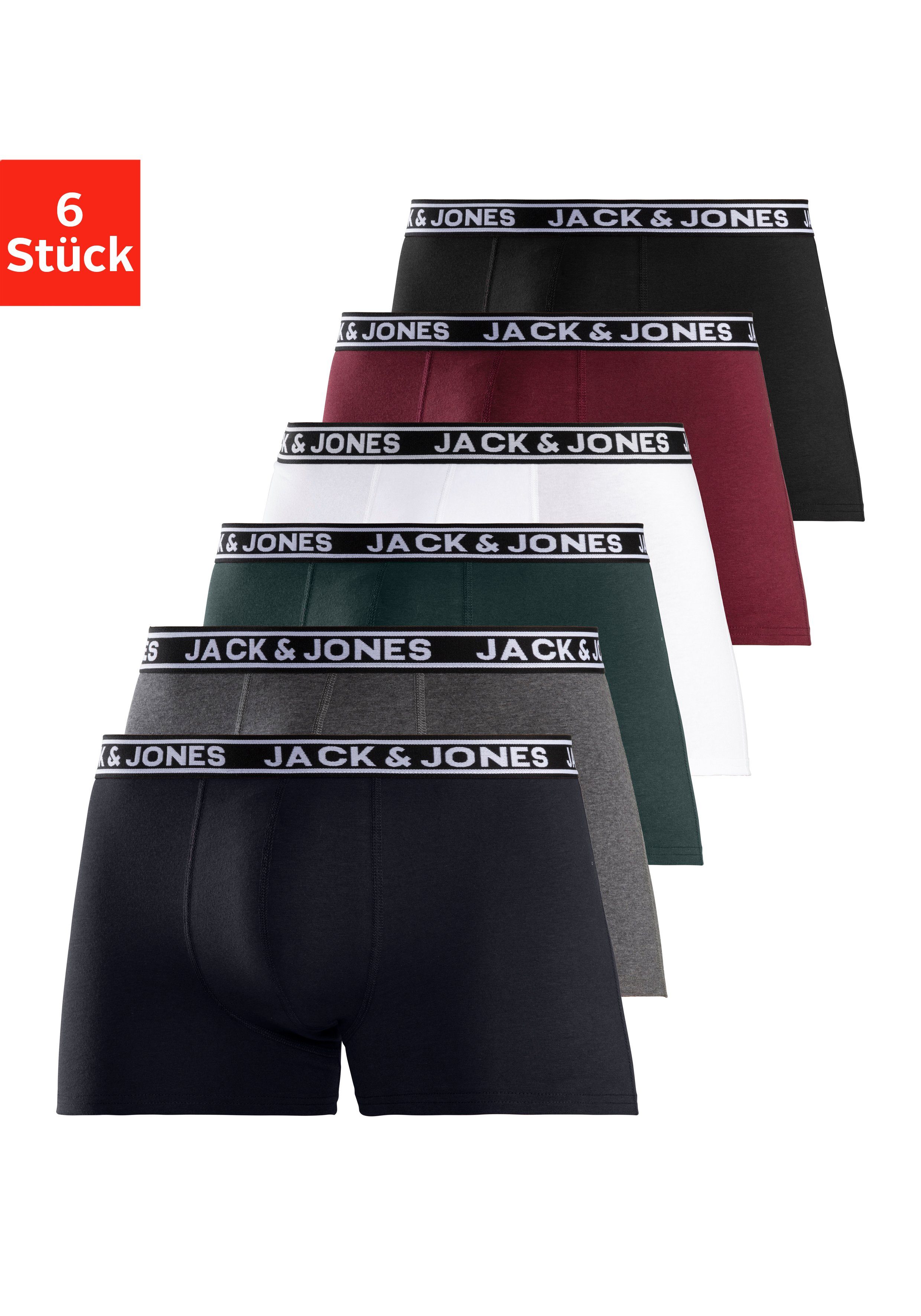 Jack & Jones Boxer (Packung, 6-St) Großpackung