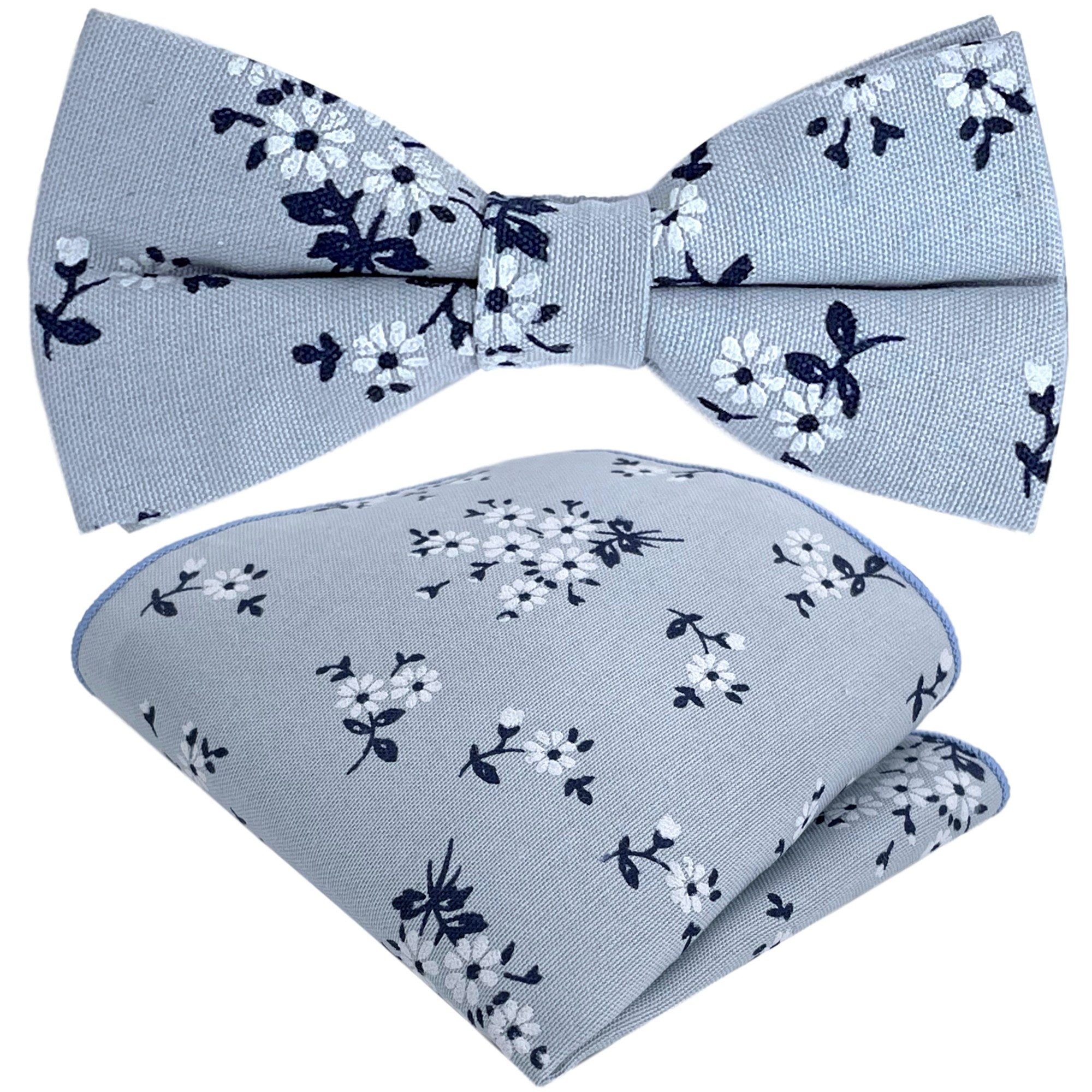GASSANI Fliege Leinen-Fliege Herren-Schleife Retro Vintage günstig online kaufen