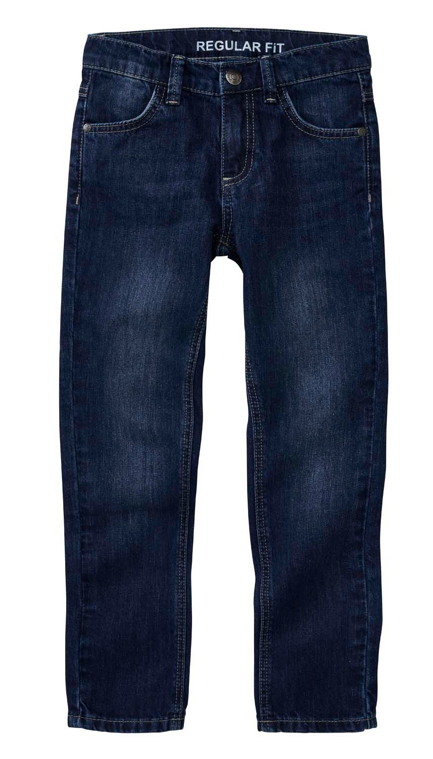 Gerade Jeans JAKO-O Jeanshose Kinder Baby unisex blau