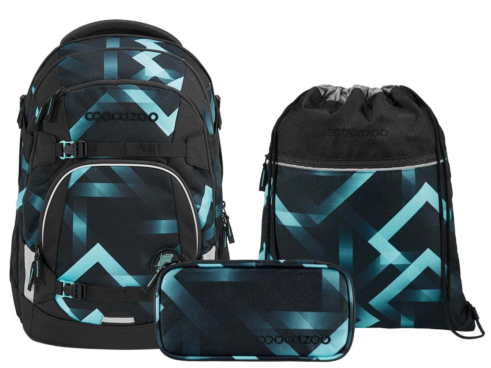 coocazoo Schulranzen Schulrucksack-Set MATE Laser Lights günstig online kaufen