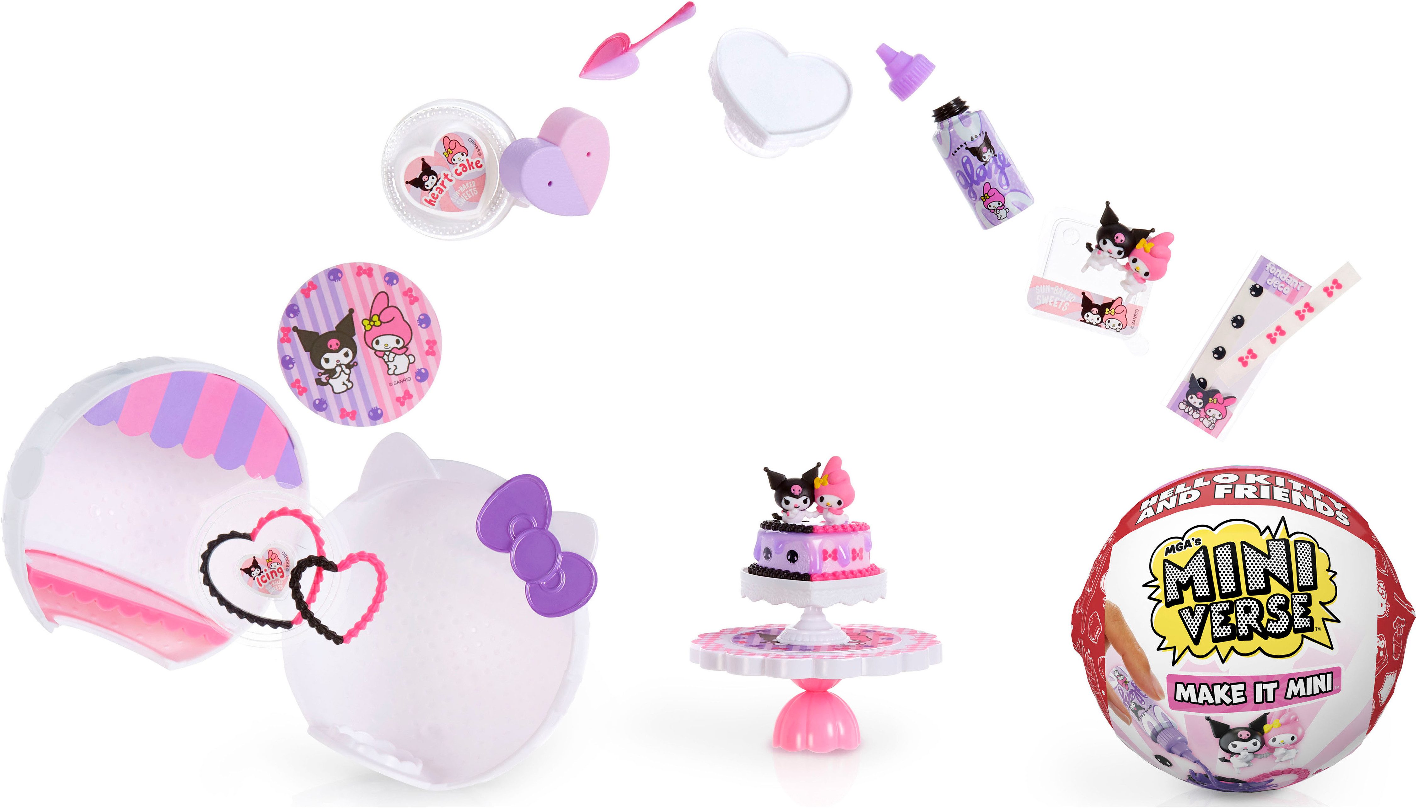 MGA ENTERTAINMENT Kreativset MGA's Miniverse - Make It Mini SANRIO Series 2 Asst, Variante nicht wählbar