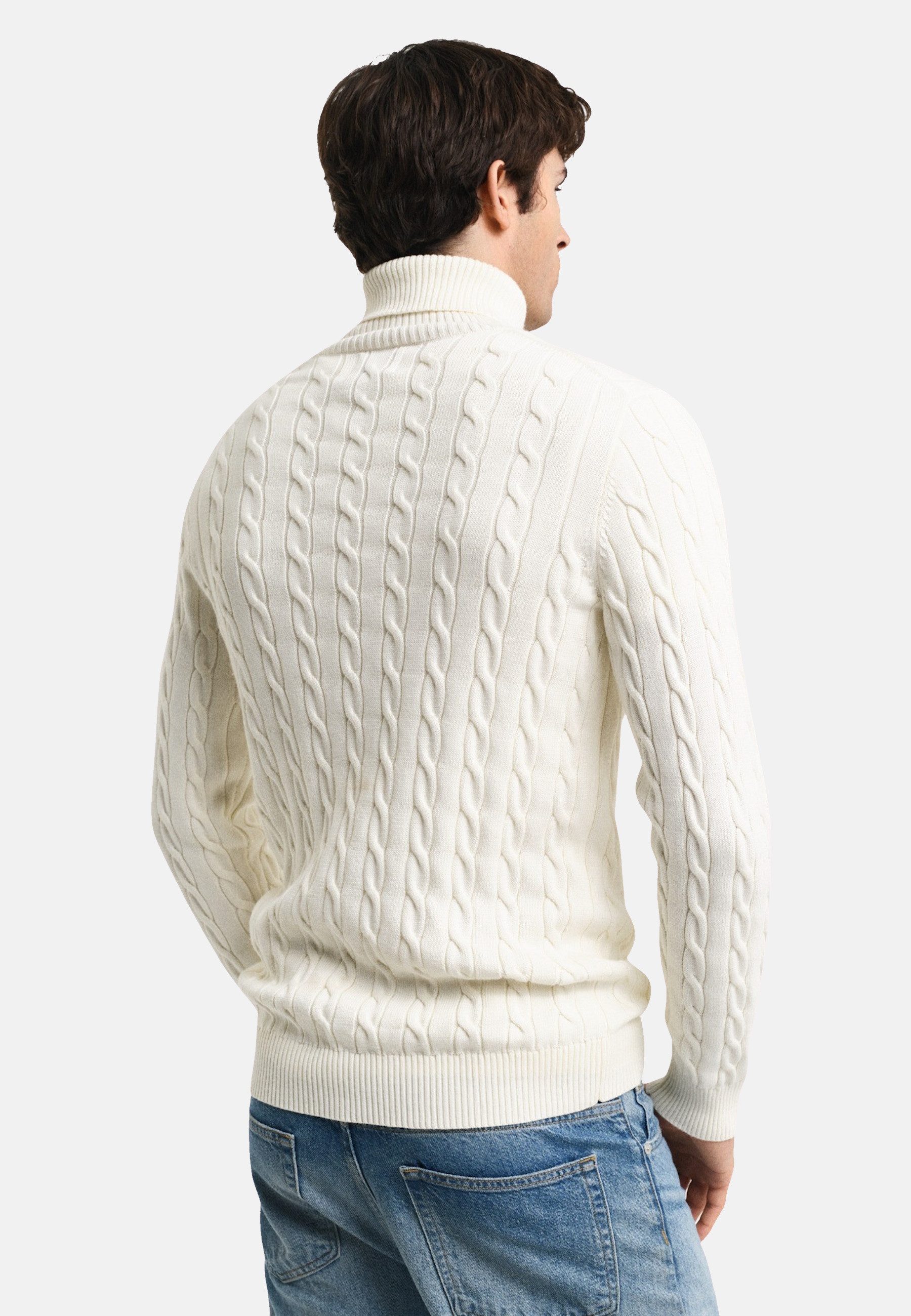 Gant Rollkragenpullover Strickpullover Rollkragenpullover (1-tlg)