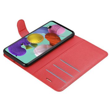 Cadorabo Handyhülle Samsung Galaxy A51 5G Samsung Galaxy A51 5G, Klappbare Handy Schutzhülle - Hülle - mit Standfunktion und Kartenfach