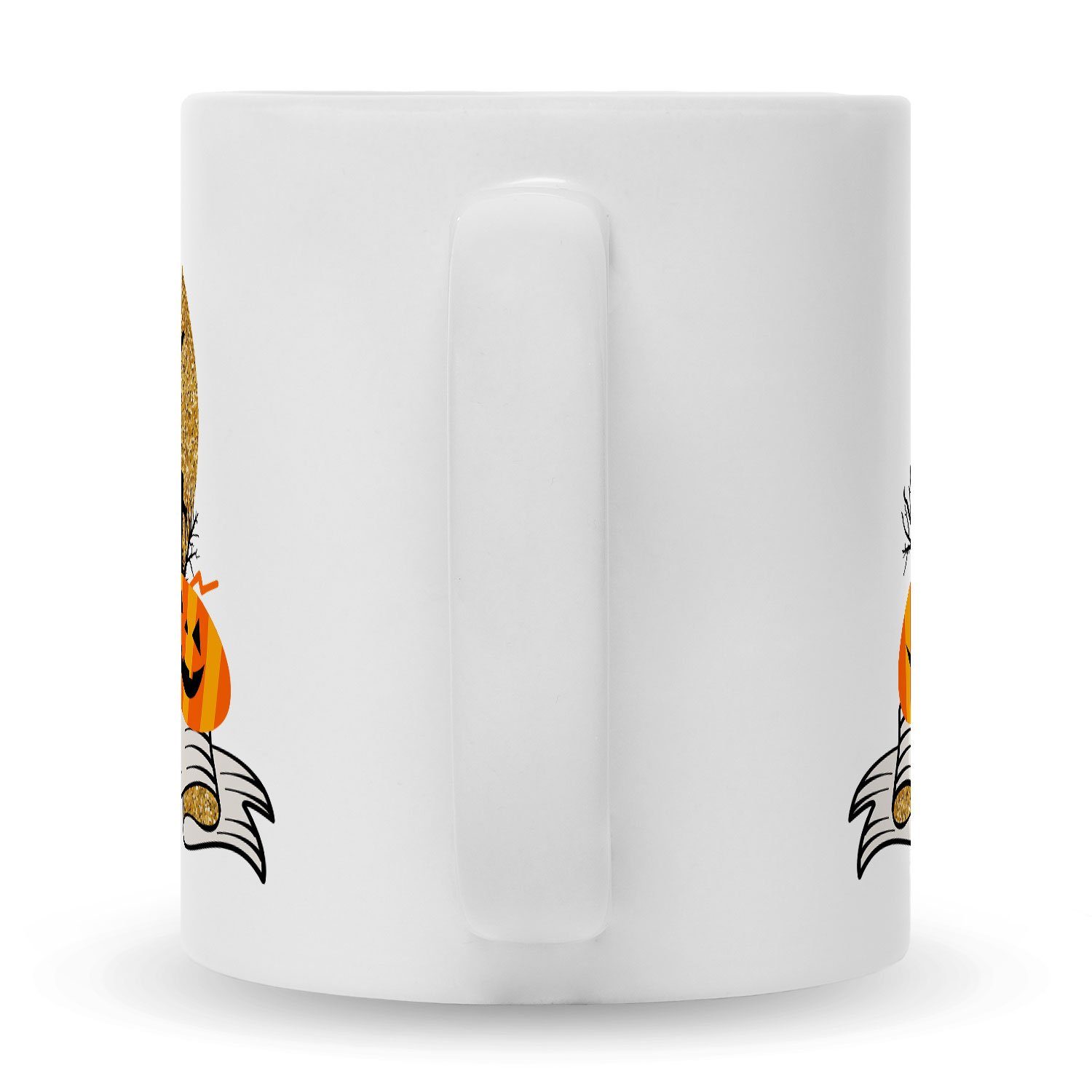 Tasse im für - & Design Sie GRAVURZEILE mit Weiß Geschenk Halloween - Motiv Ihn