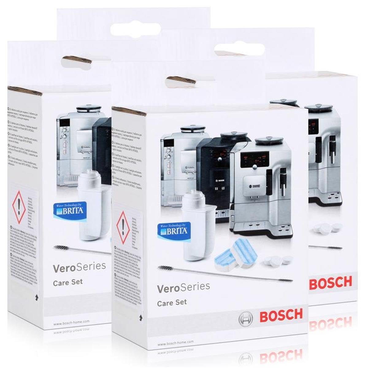 Set Pflegeset TCZ8004 Kaffeevollautomaten für Entkalker Bosch (4 VeroSeries BOSCH Care