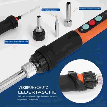 FELIXLEO Lötkolben 90w Lötkolben mit Einstellbare Temperaturen 100-480℃ mit 5 Lötspitzen, 1-tlg.