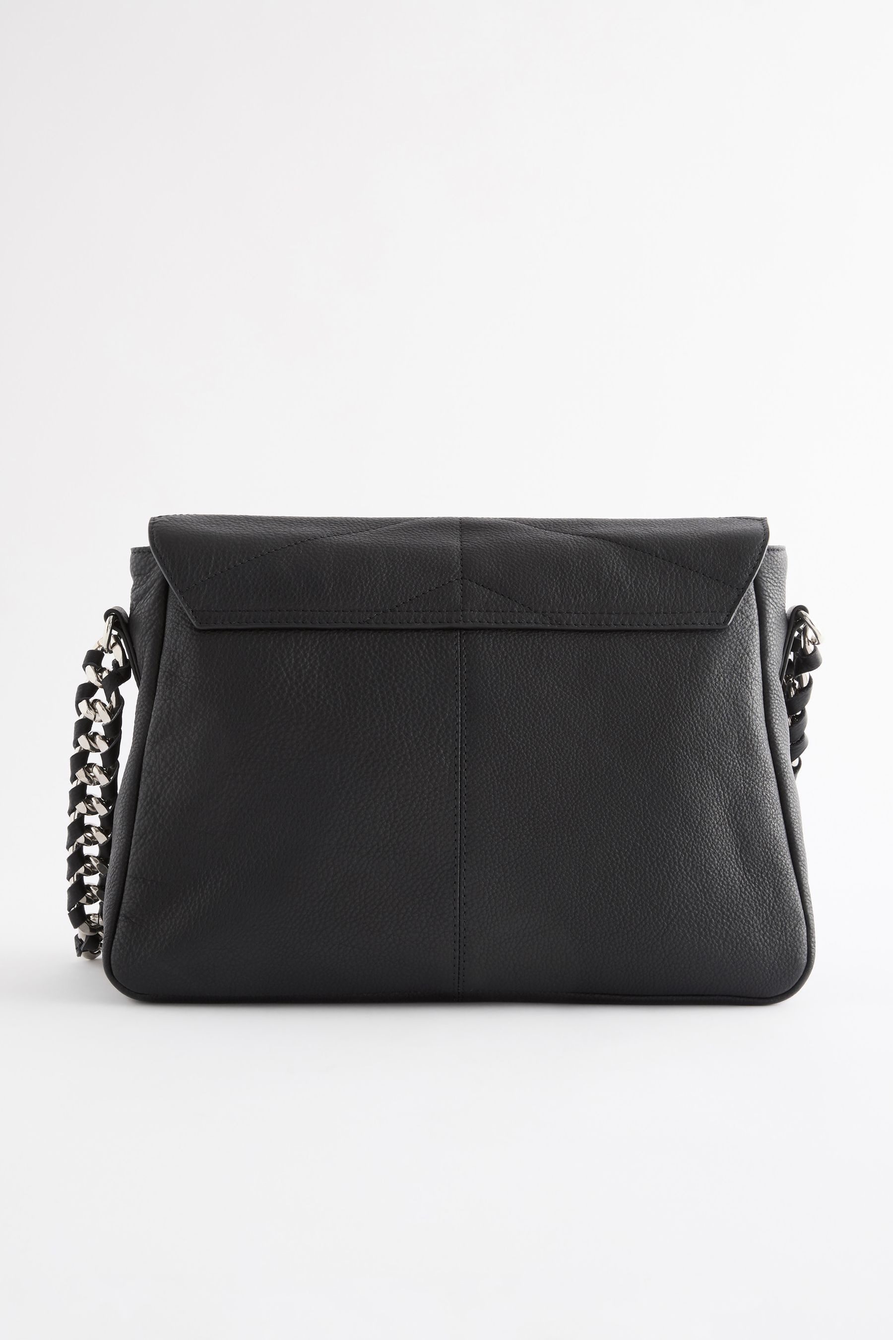 Next Schultertasche Gesteppte Schultertasche aus Leder (1-tlg)