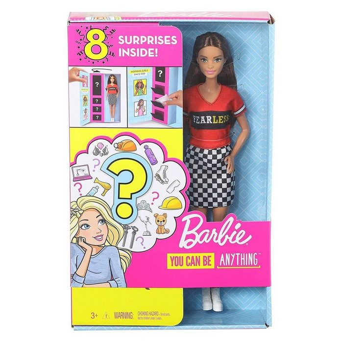 Mattel® Anziehpuppe Mattel GLH64 - Barbie - You can be anything - Karriere Puppe Überraschungsmoden und Accessoires