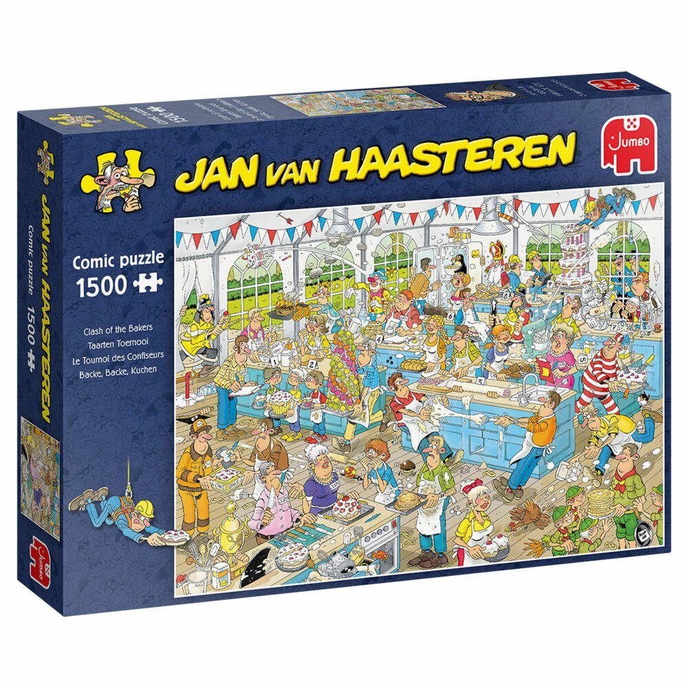Jumbo Spiele Puzzle Jan van Haasteren - Backe, 1500 Puzzleteile