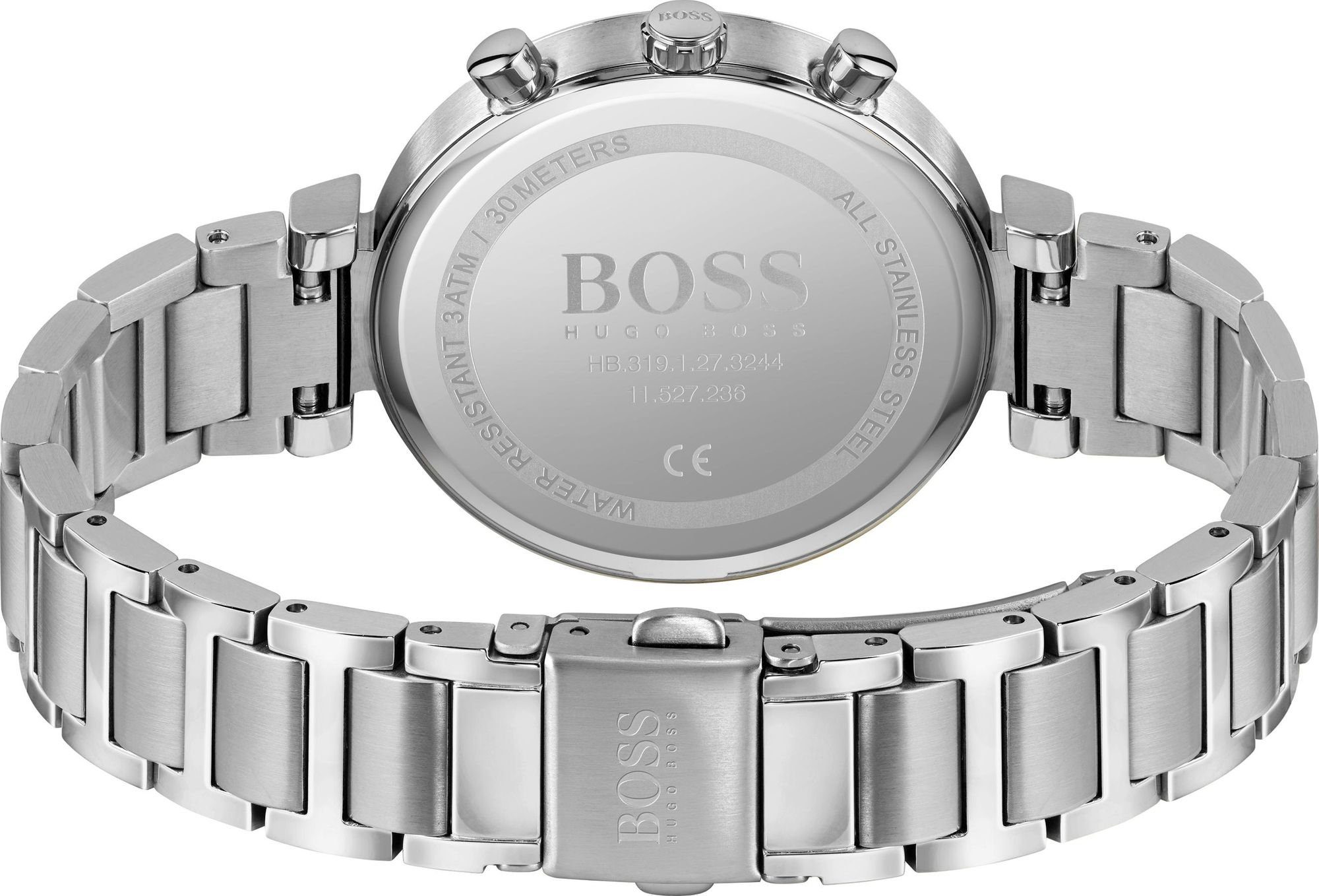 Damen Uhren BOSS Quarzuhr Boss FLAWLESS 1502530 Damenarmbanduhr