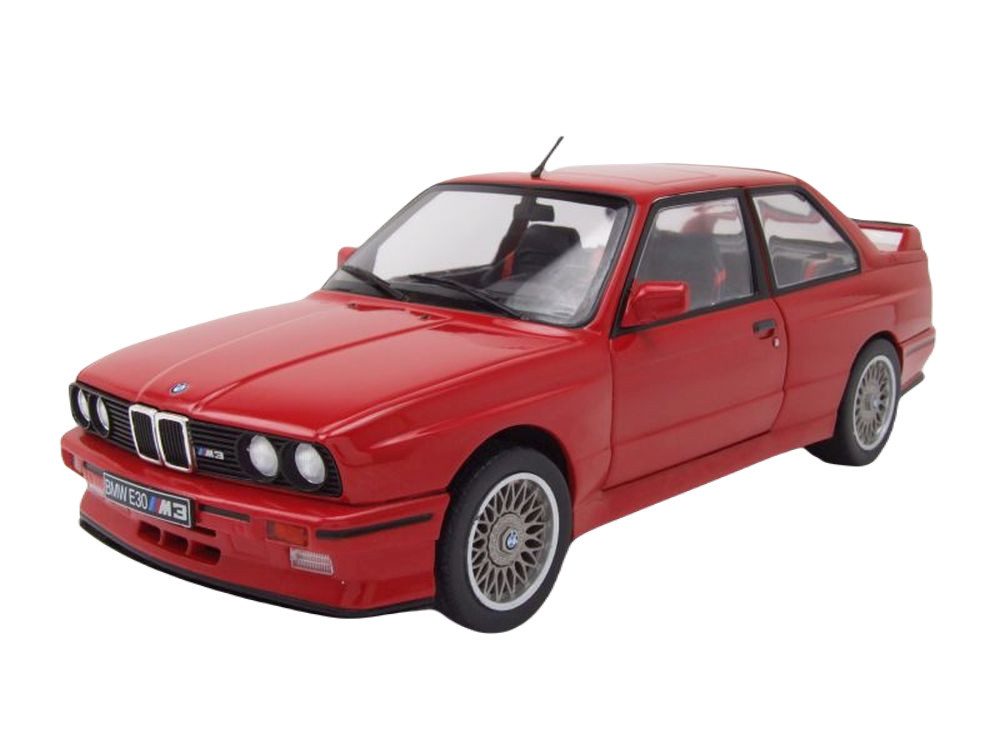Modellauto BMW M3 E30 1986 rot