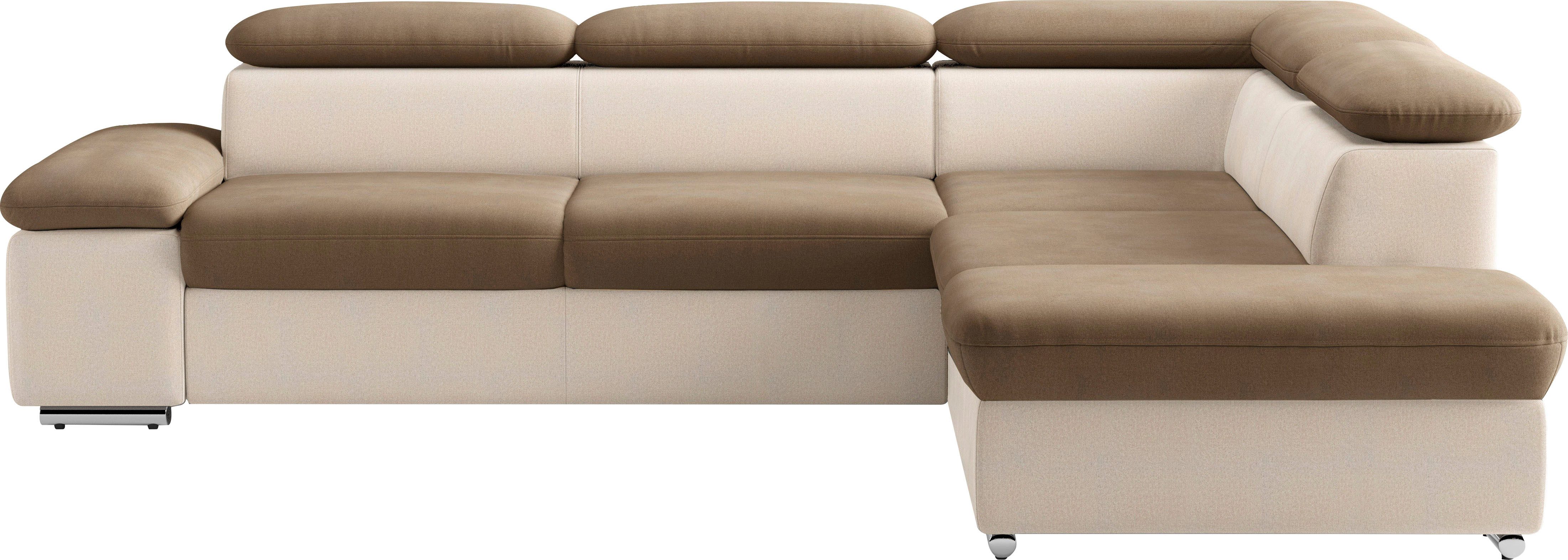 sit&more Ecksofa Valentine L-Form, B: 272 günstig online kaufen