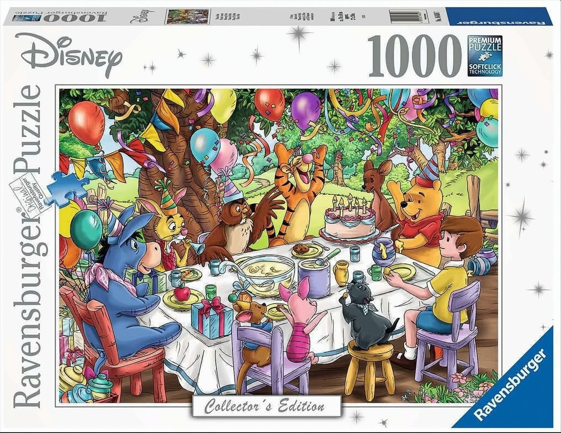 Ravensburger Пазлы Ravensburger - Winnie Puuh, 1000 Teile, Пазлыteile
