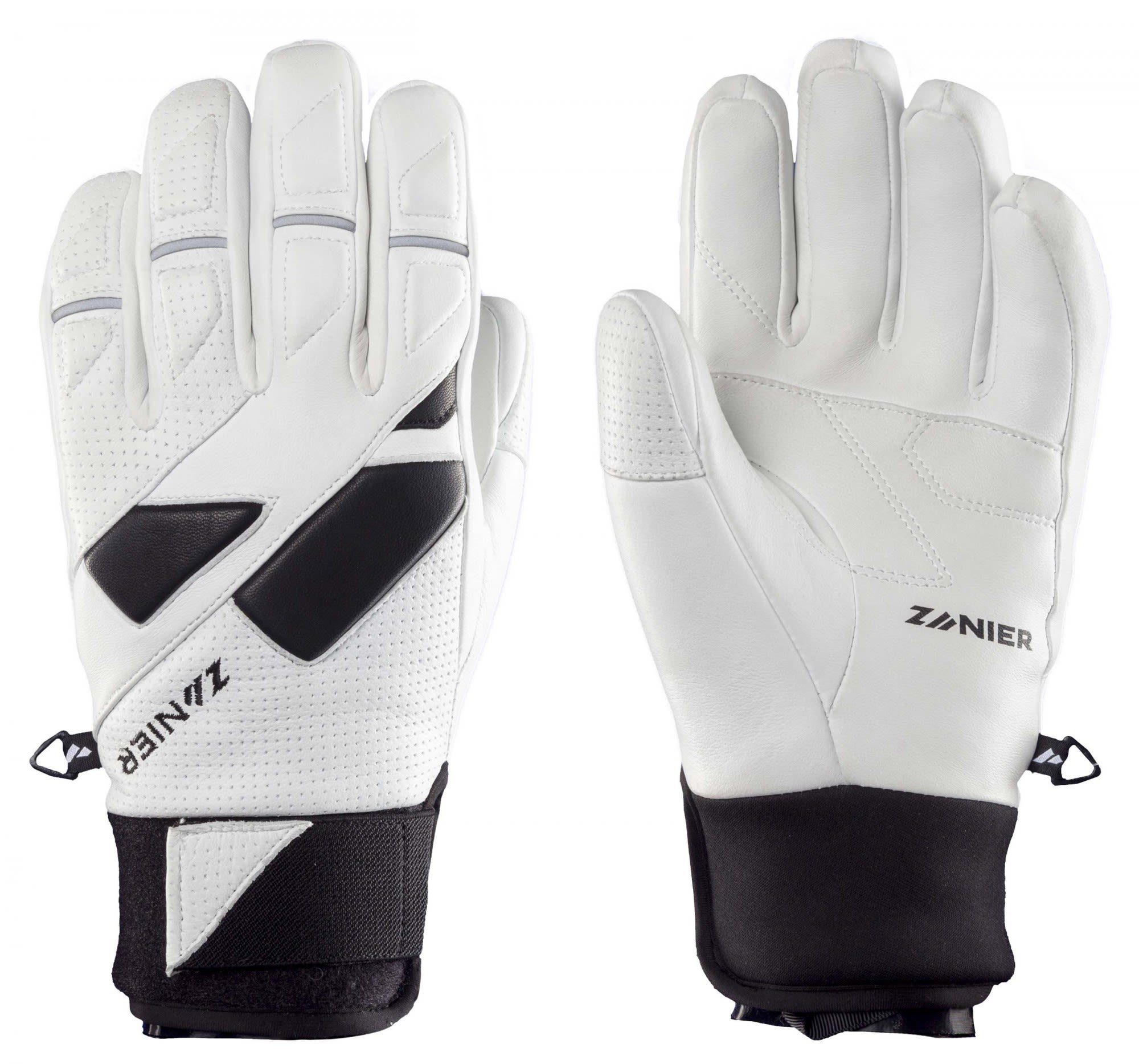 Zanier Fleecehandschuhe Zanier Speed Pro.td Accessoires Black - White