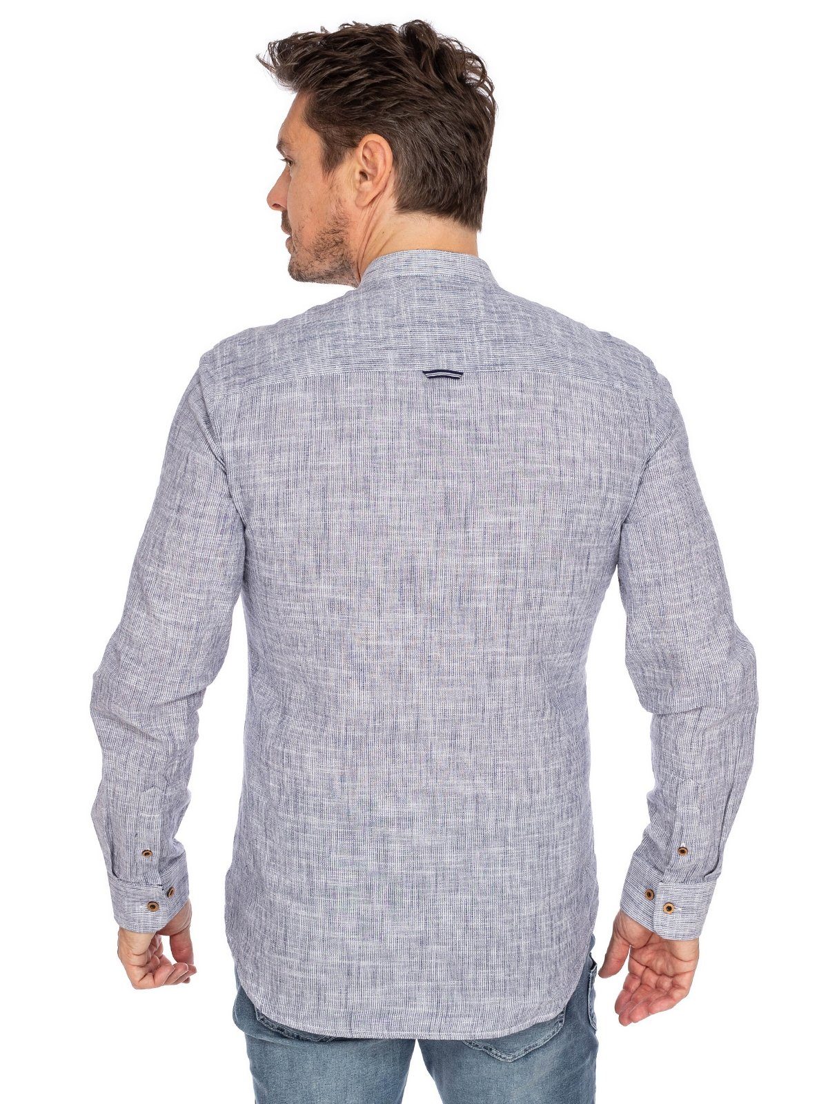 Spieth & (Slim Trachtenhemd blau Fit) Wensky ARNOLD Hemd