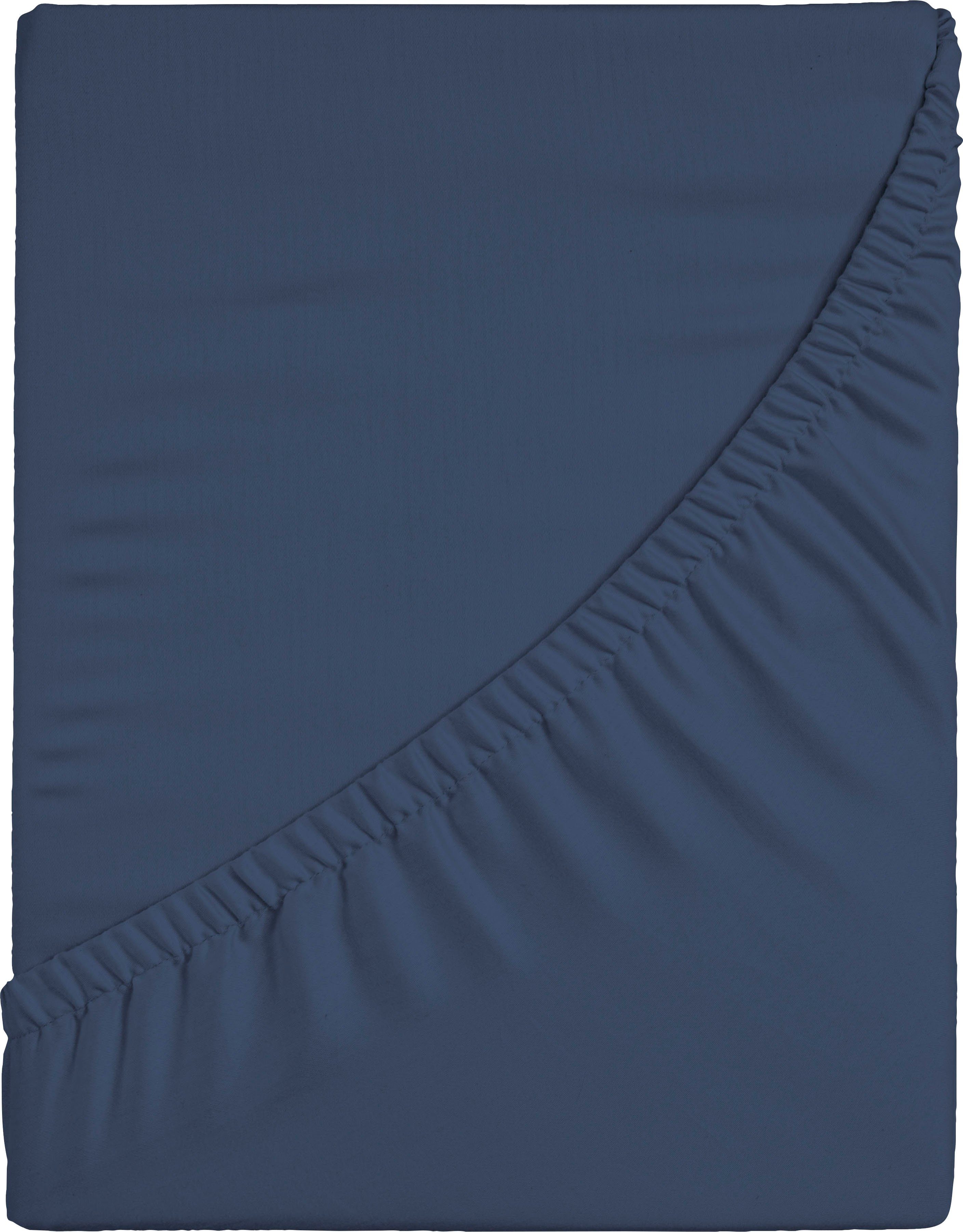 CASATEX Spannbettlaken Jersey-Elasthan, Jersey, Gummizug: rundum, günstig online kaufen