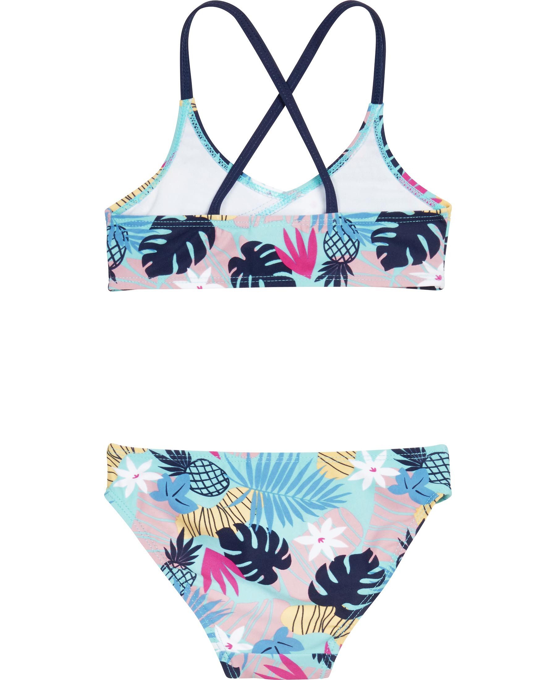 Playshoes Badeanzug Playshoes UV-Schutz Bikini Blumen