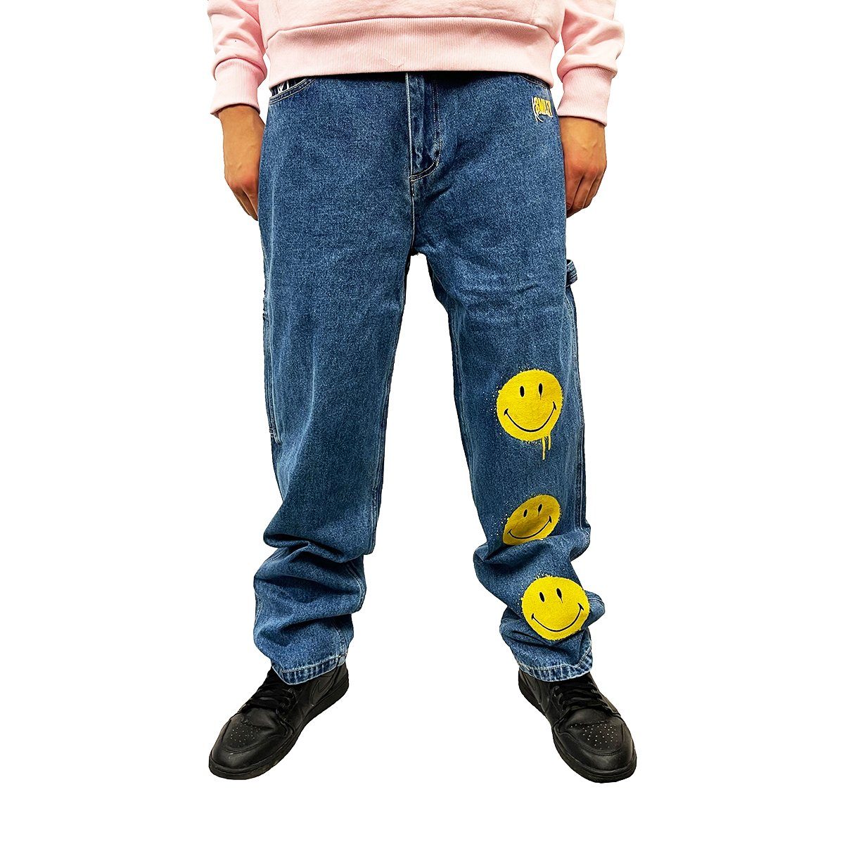 Karl Kani 5-Pocket-Hose Small Signature Baggy Smiley Workwear