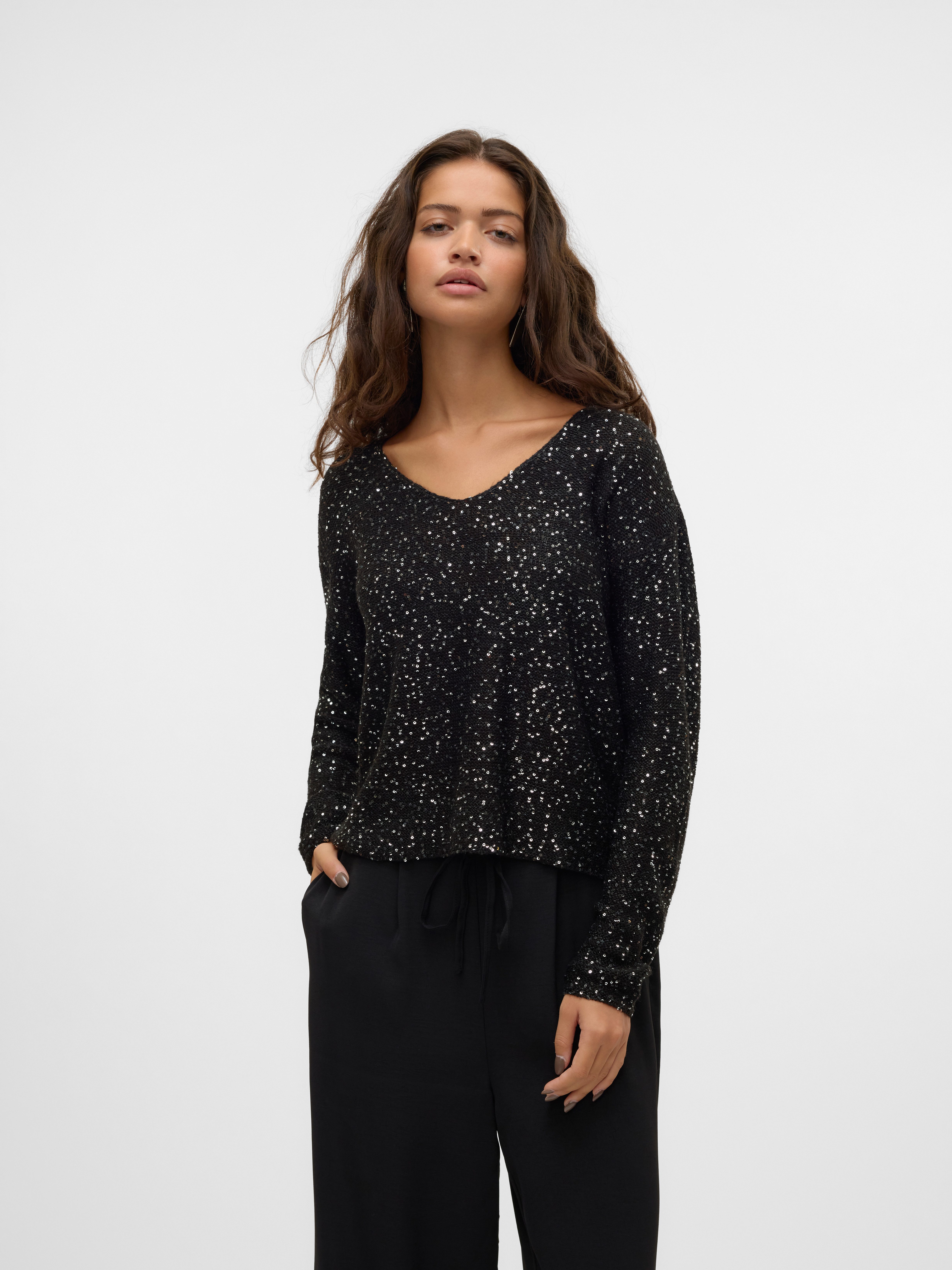 Vero Moda Strickpullover VMLEILANI NEW LS günstig online kaufen