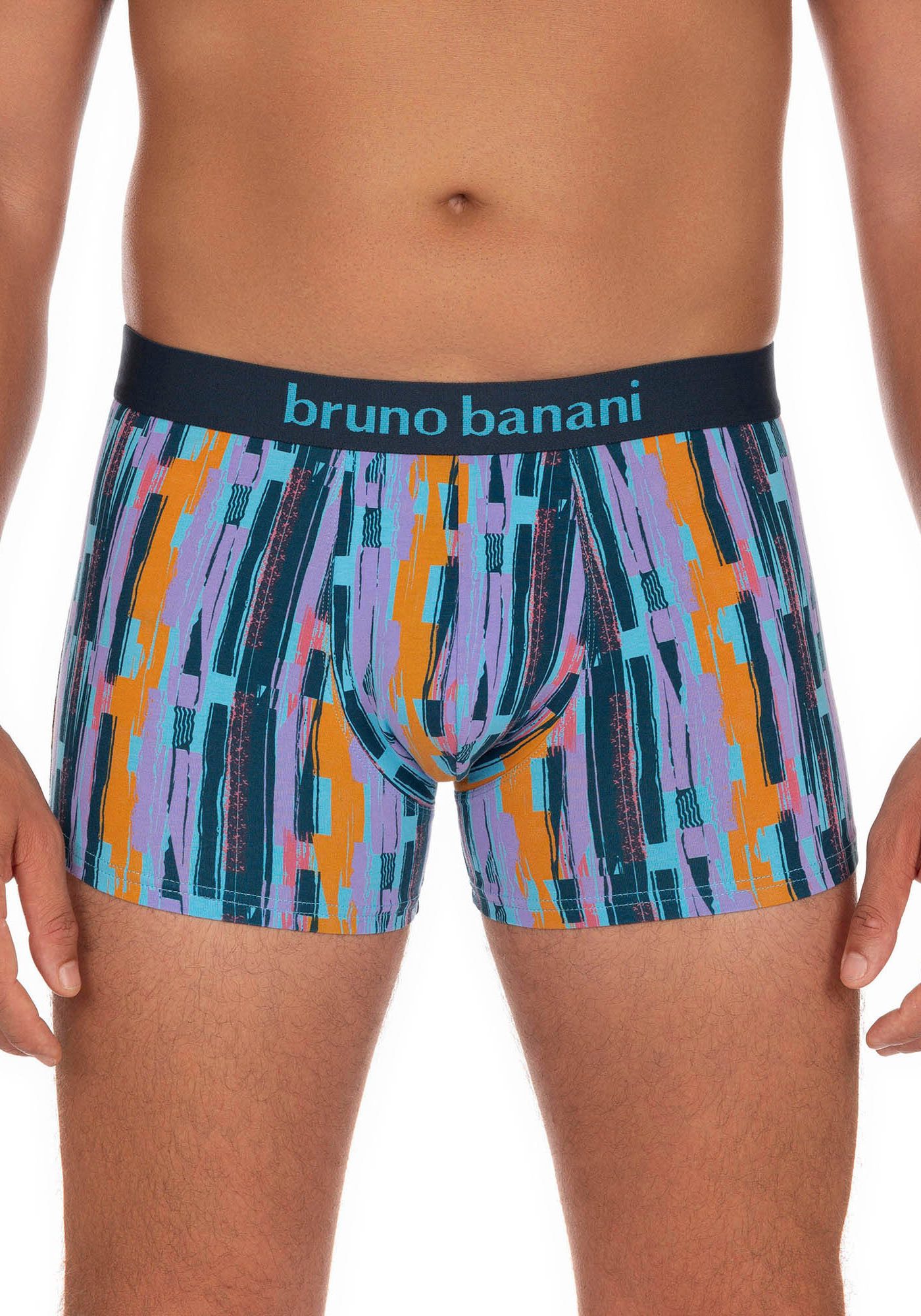 Bruno Banani Boxershorts Retro Pants (2er Pack) mit stylischen Mustern – Bild 5 von 5