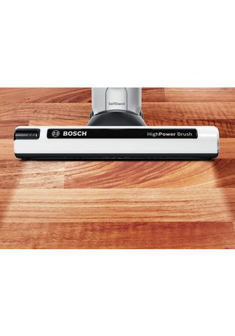 BOSCH Belaidis dulkių siurblys Athlet BCH6ATH25 25.2 V atskirai Higieninis filtras Turbo-Stufe beutellos alle Bodenarten aukštis Saugkraft iki 60 min Laufzeit weiß
