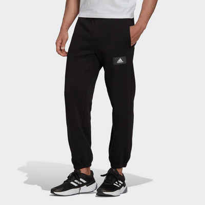 adidas Sportswear Jogginghose ESSENTIALS FEELVIVID COTTON FLEECE STRAIGHT LEG (1-tlg)