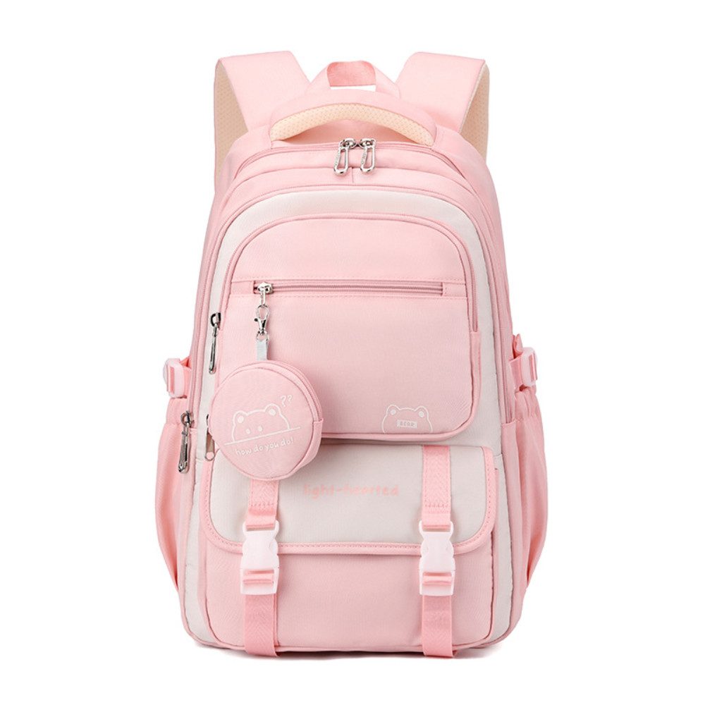 Blusmart Schulrucksack Schülerrucksack/Kinderrucksack (Großes Fassungsvermögen, mehrlagiges Design, Wasserabweisend und strapazierfähig), Für alle Altersgruppen geeignet, vielseitiges Design