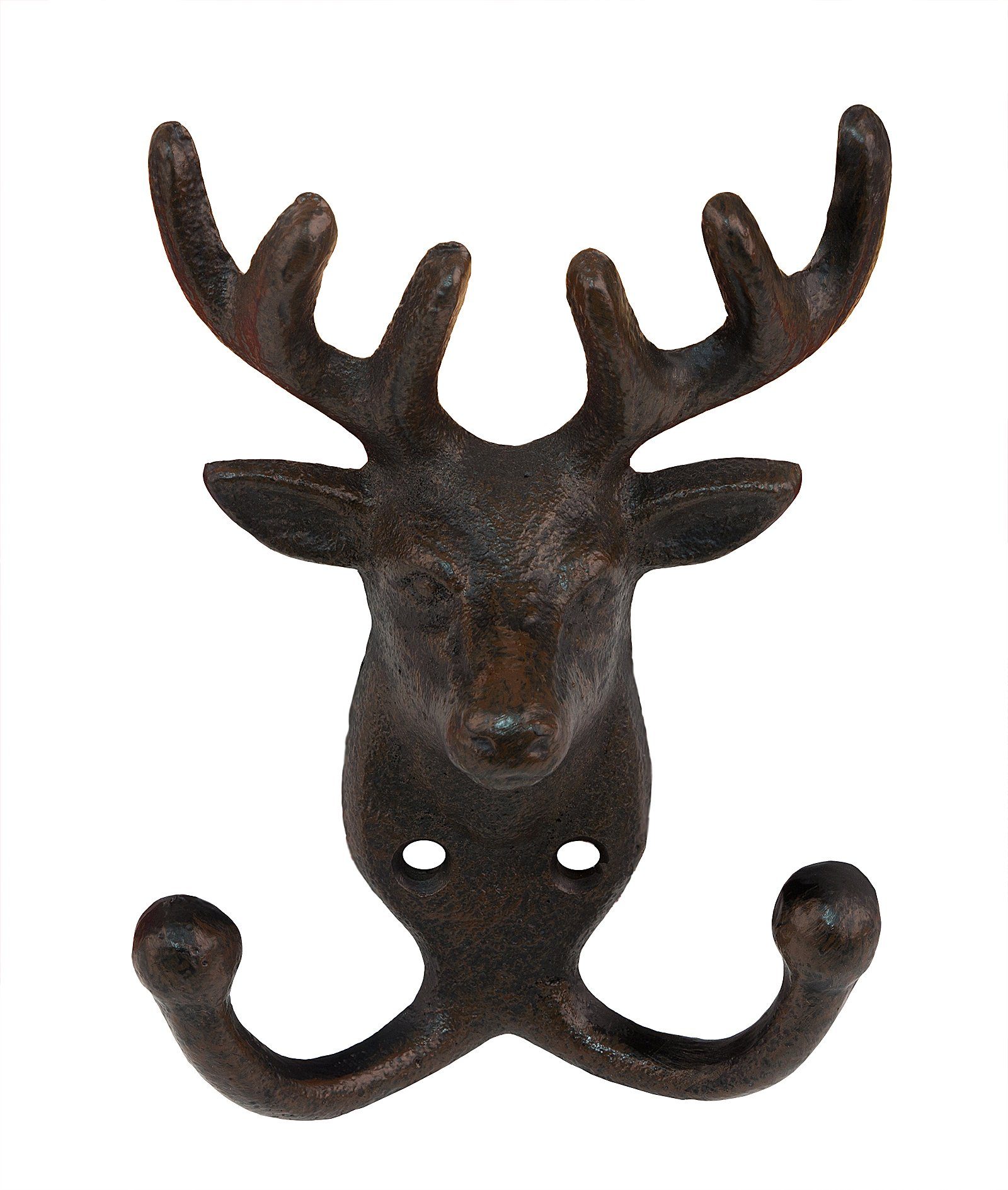 BigDean Dekogeweih Wandhaken Hirsch Haken Gusseisen Garderobenhaken Werkzeu günstig online kaufen
