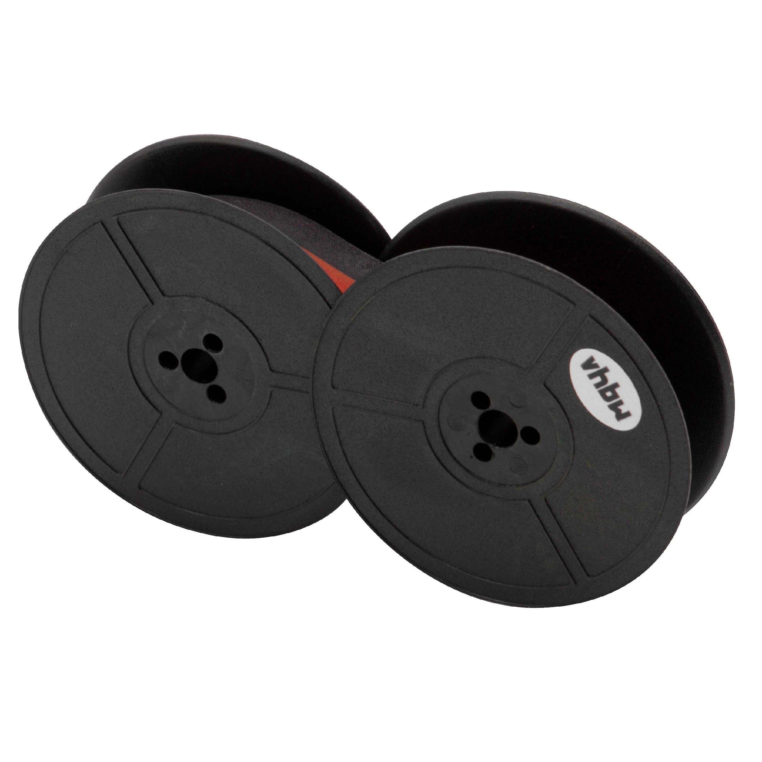 vhbw Beschriftungsband passend für Triumph-Adler Perfomat, Perfect, Privat, Portable, Matura, Farbband, Nylonband für Ihren Nadeldrucker oder Bondrucker