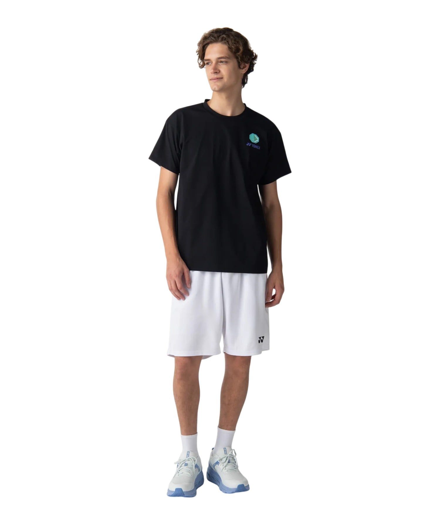 Yonex T-Shirt Practice 16857 (100% Polyester) 2026 schwarz Herren