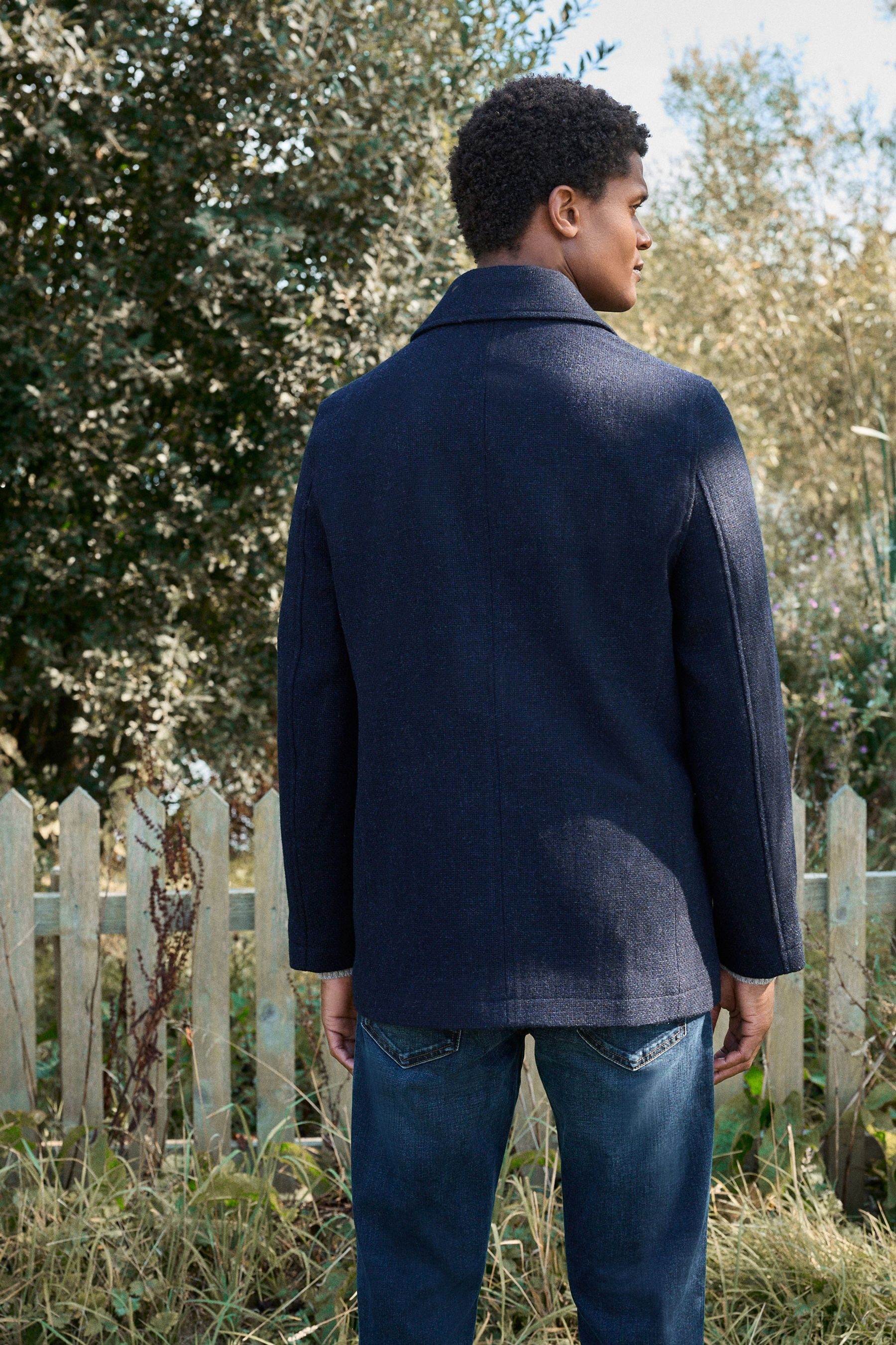Next Wollmantel Signature Caban aus 100 % Wolle (1-tlg) günstig online kaufen