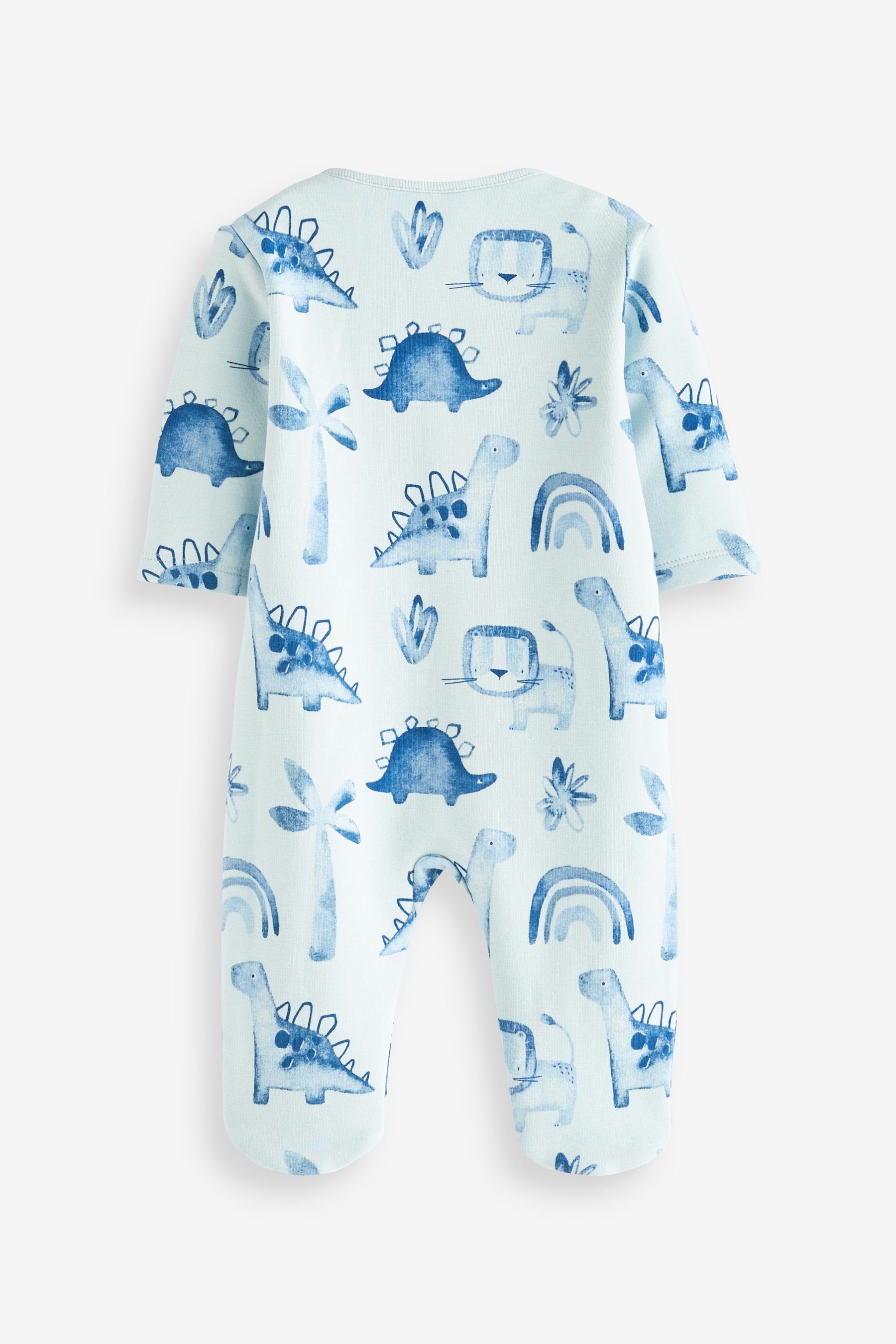Fleece-Futter Next Blue Schlafoverall mit (1-tlg) Baby-Schlafanzug