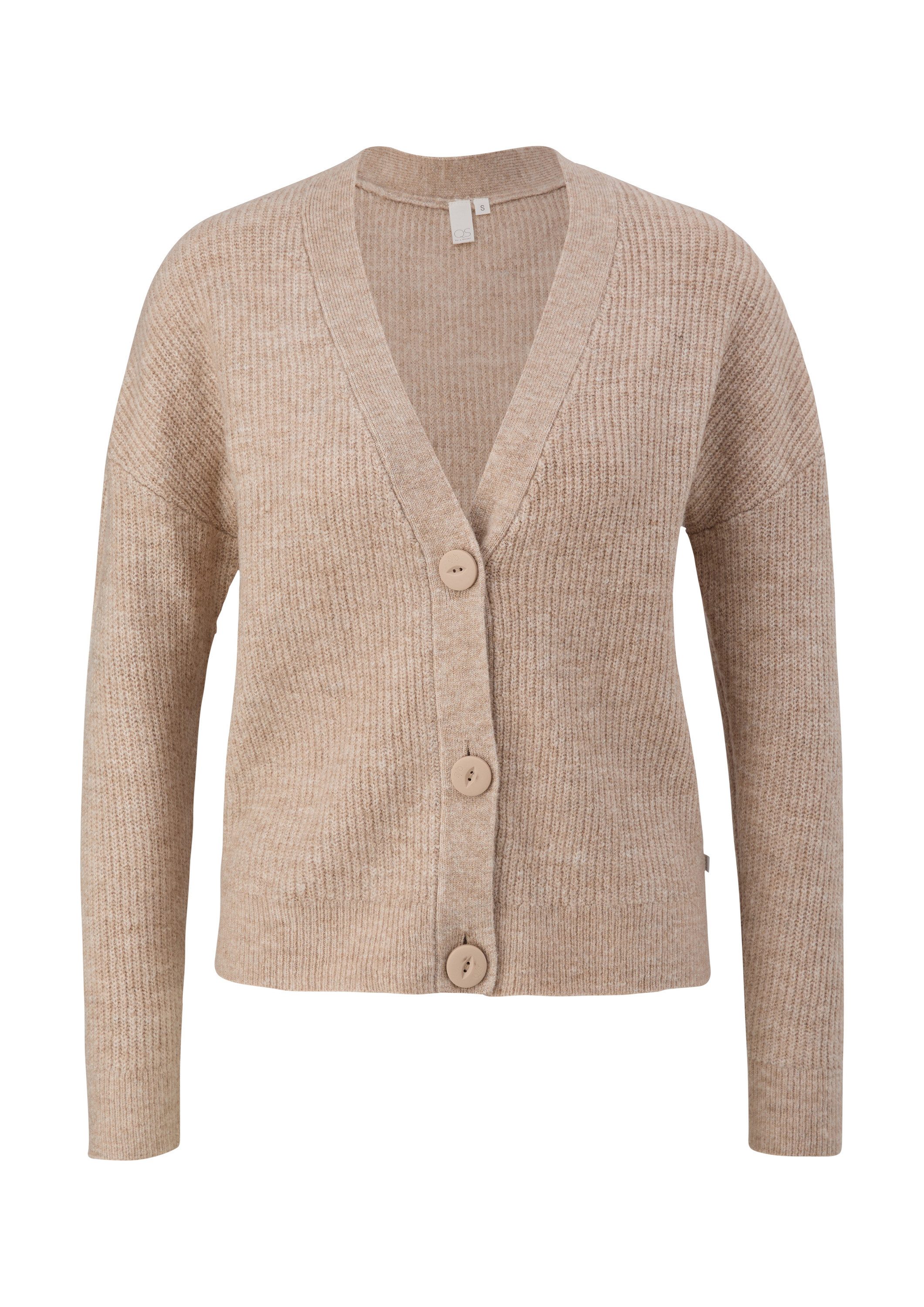 QS Cardigan Strickjacke Cardigan aus Strick günstig online kaufen
