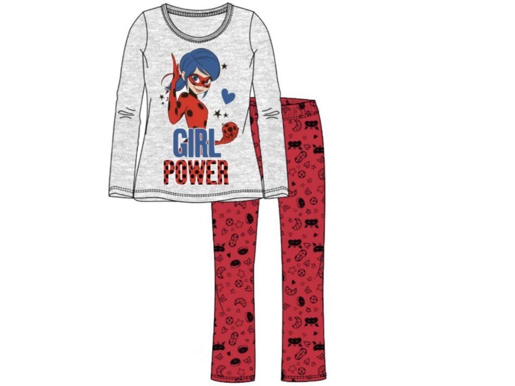 Miraculous - Ladybug Schlafanzug Miraculous Ladybug Schlafanzug hellgrau