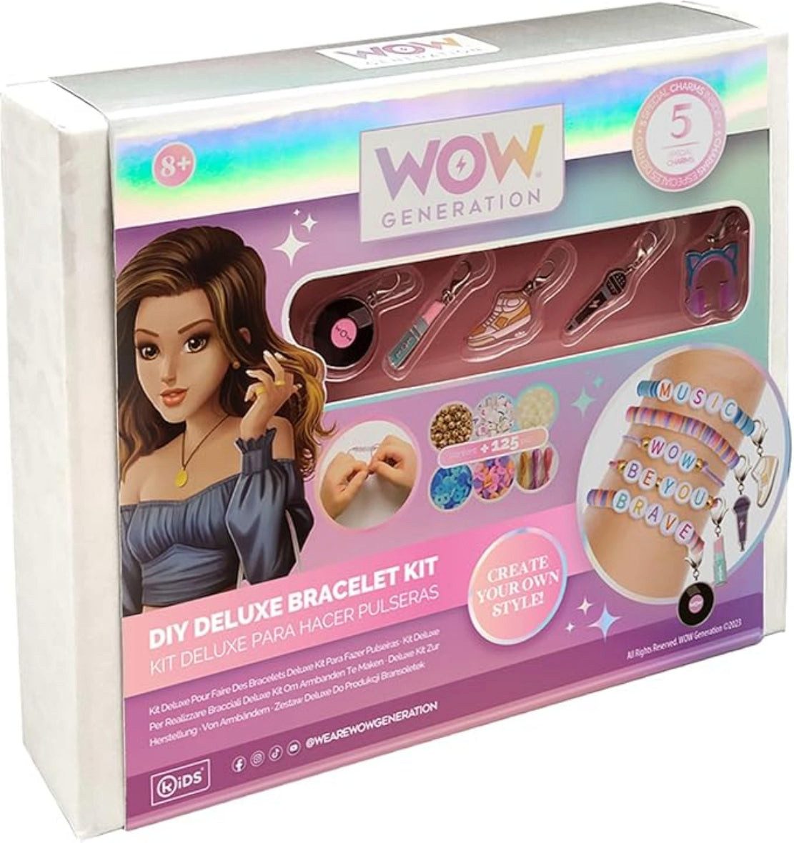 Kids Euroswan Spiel WOW GENERATION Deluxe Armband Set - Einzigartig & Kreativ