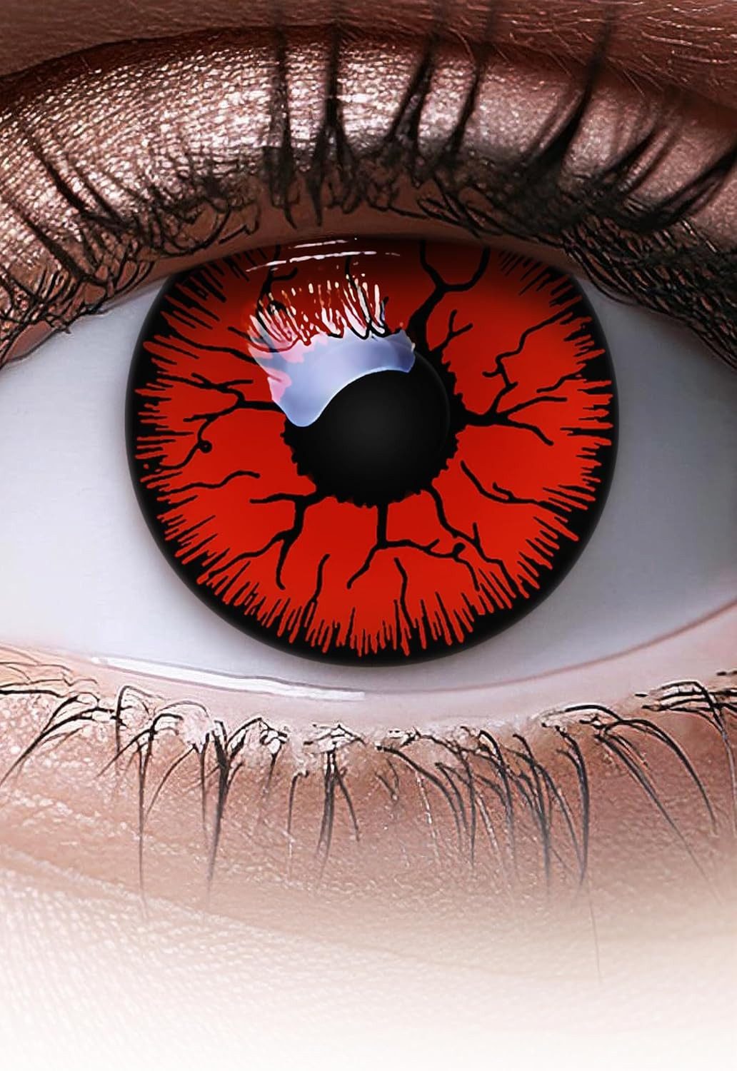 MeralenS Monatslinsen Metatron Fun-Kontaktlinsen: Halloween, mit/ohne Stärke