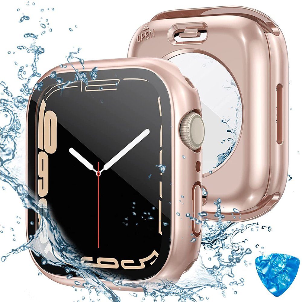 NUODWELL Smartwatch-Hülle Hülle für Apple Watch Series 8/7/SE/6/5/4,  45/41/40/44mm