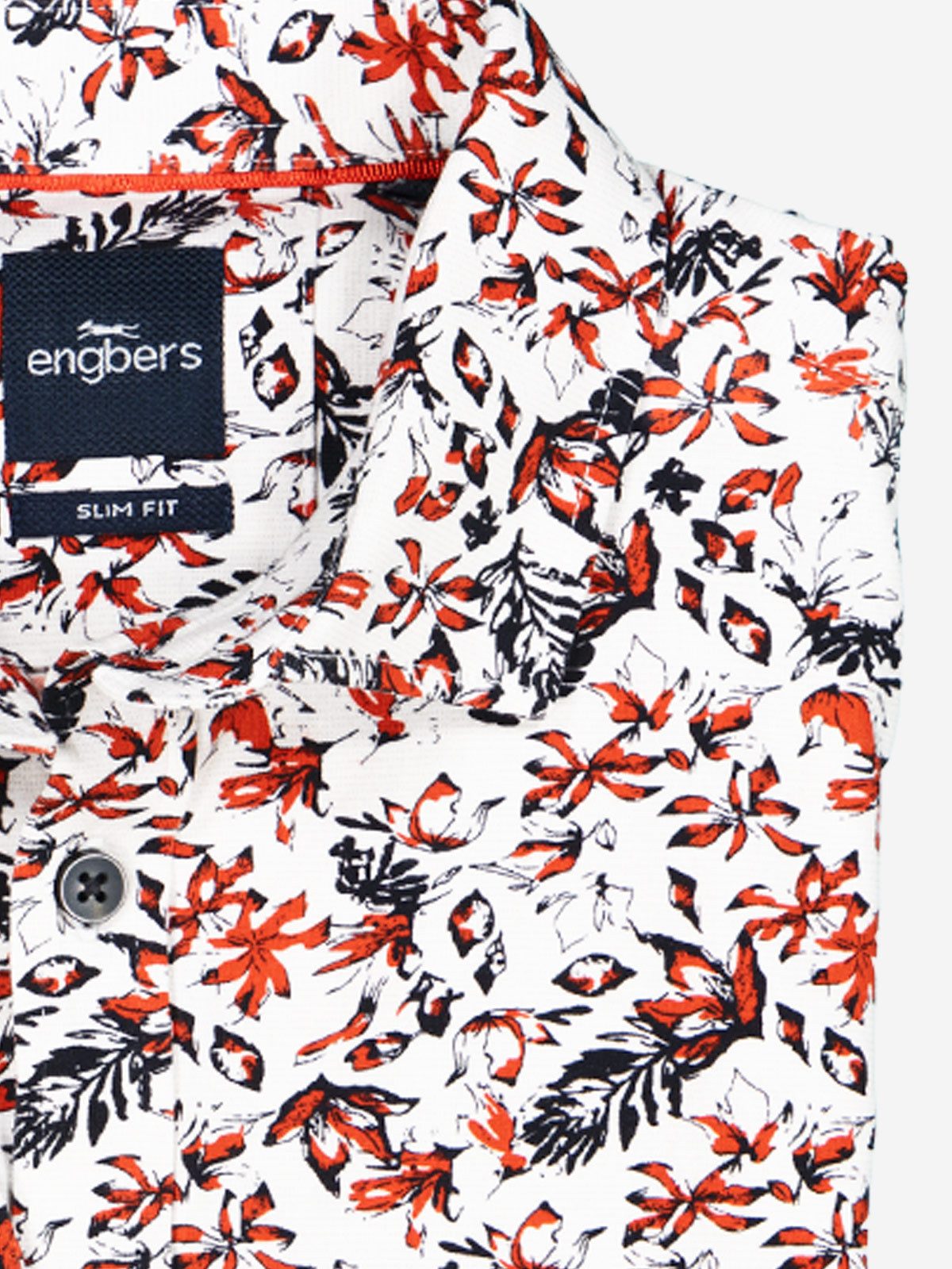 Engbers Langarmhemd Jersey-Hemd slim fit günstig online kaufen