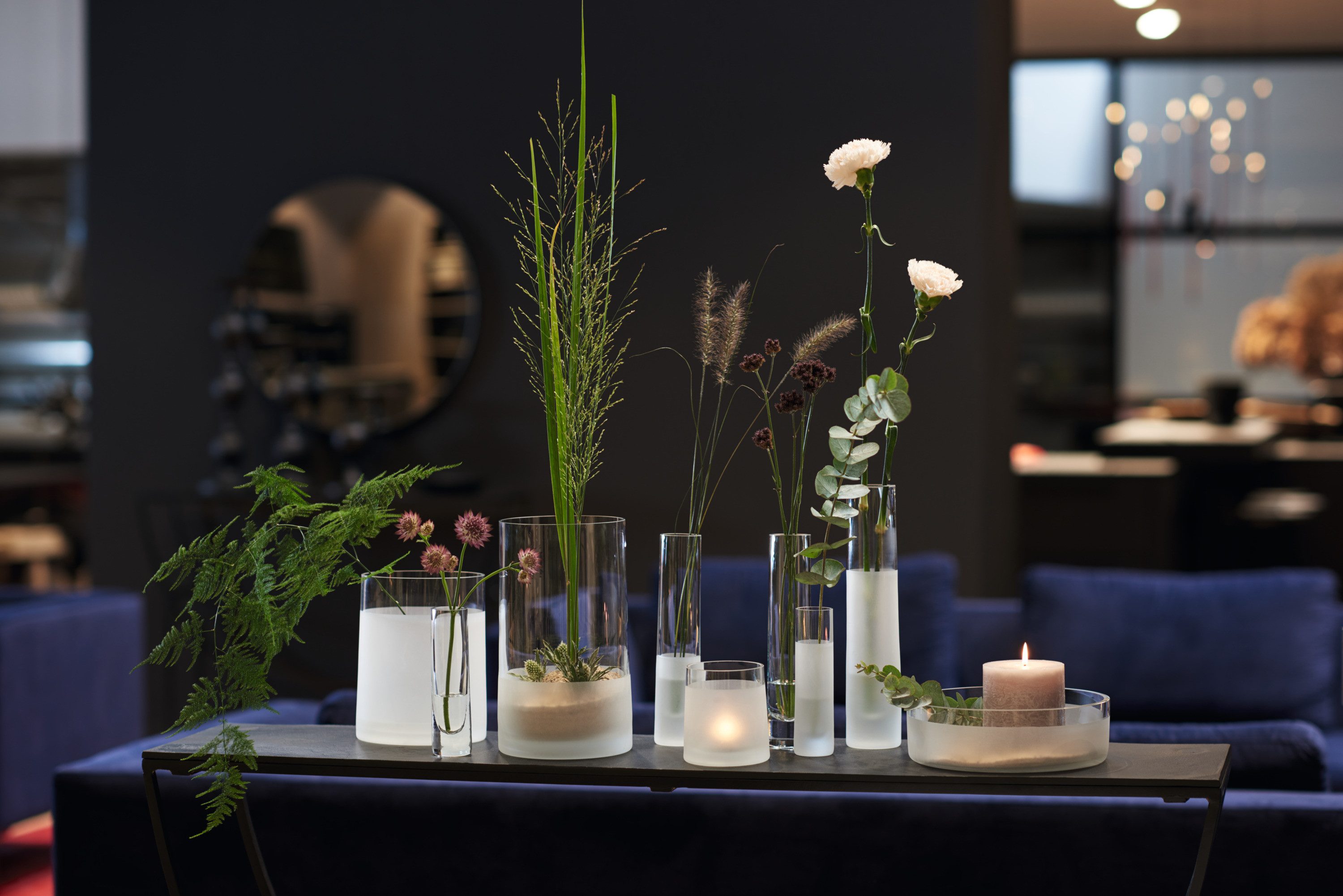 LEONARDO Tischvase Dekovase Novara, handgefertigt (1 St), aus Glas, Höhe ca günstig online kaufen