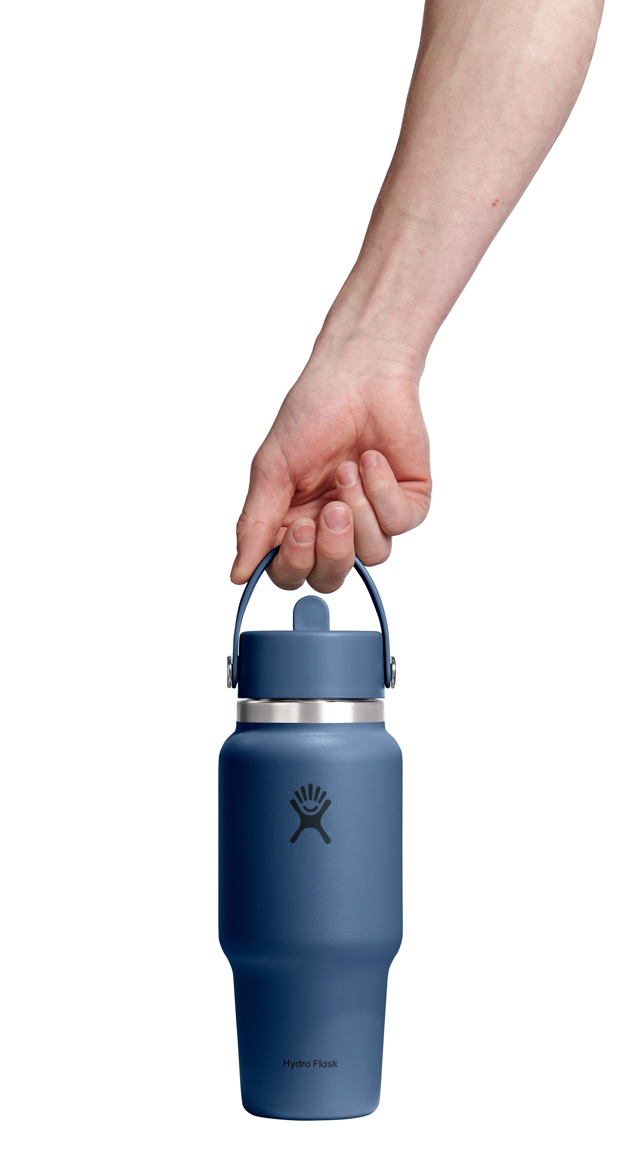 Hydro Flask Trinkflasche 24 OZ Wide Flex Straw Travel Bottle Cap, 710 ml, Geeignet für alle Wide Mouth Kappen und Deckel