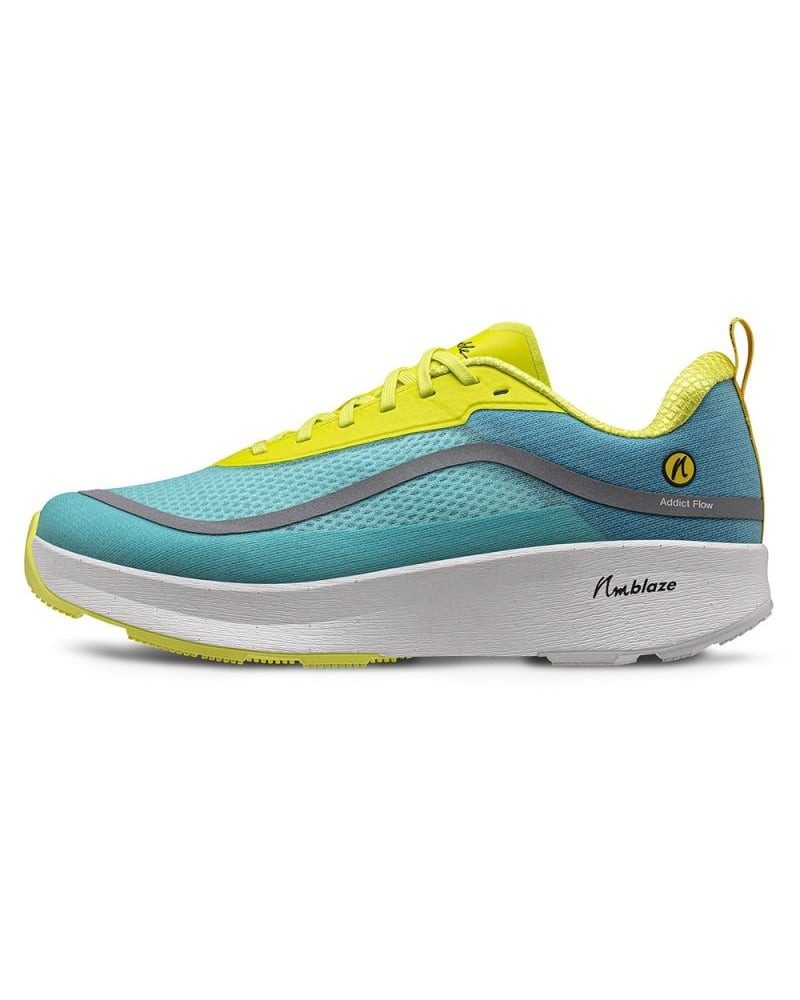 Joe Nimble Addict Flow blau/gelb Herren Laufschuh