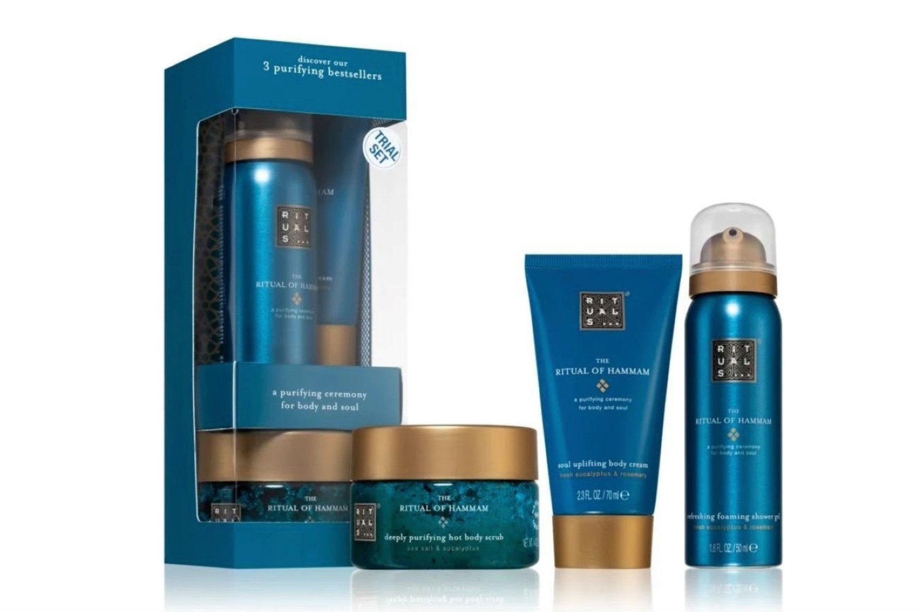 Rituals Handpflege-Set Pflege-Geschenkset The Ritual of Hammam Trial Set, 3-tlg., 3-tlg.