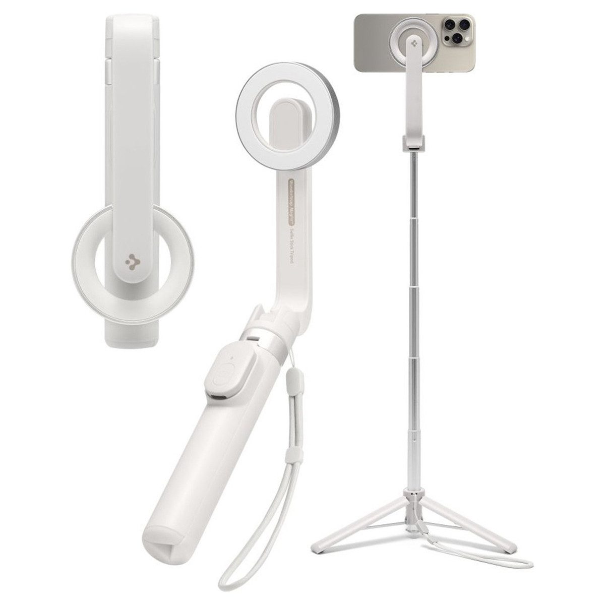Spigen Selfie-Stick Spigen MagSafe Stativ Selfie-Stick - mit Fernbedienung - Universal - 7